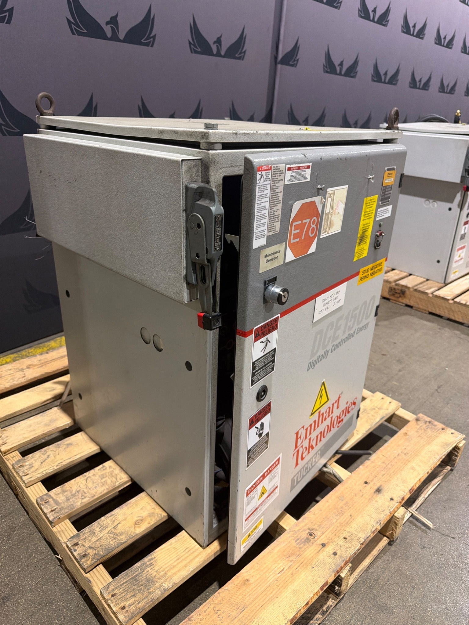 EMHART DCE15AREB DCE1500 Stud Welding Inverter w/ Pendant 480V USED 1