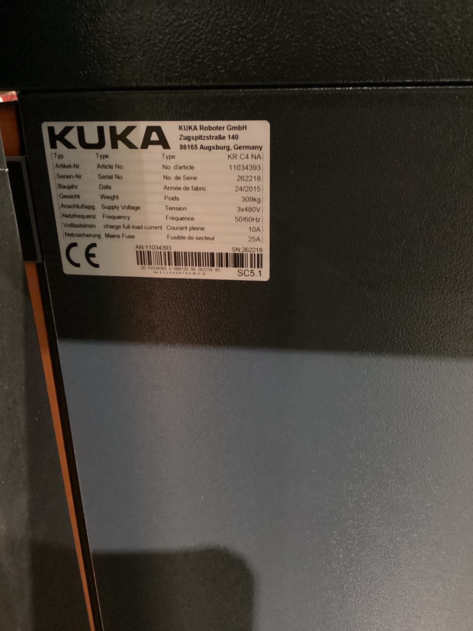 KUKA KR16 L6-2 w/ KR C4 Controls Lincoln R550 Weld Package & TT3A Reamer NEW 13