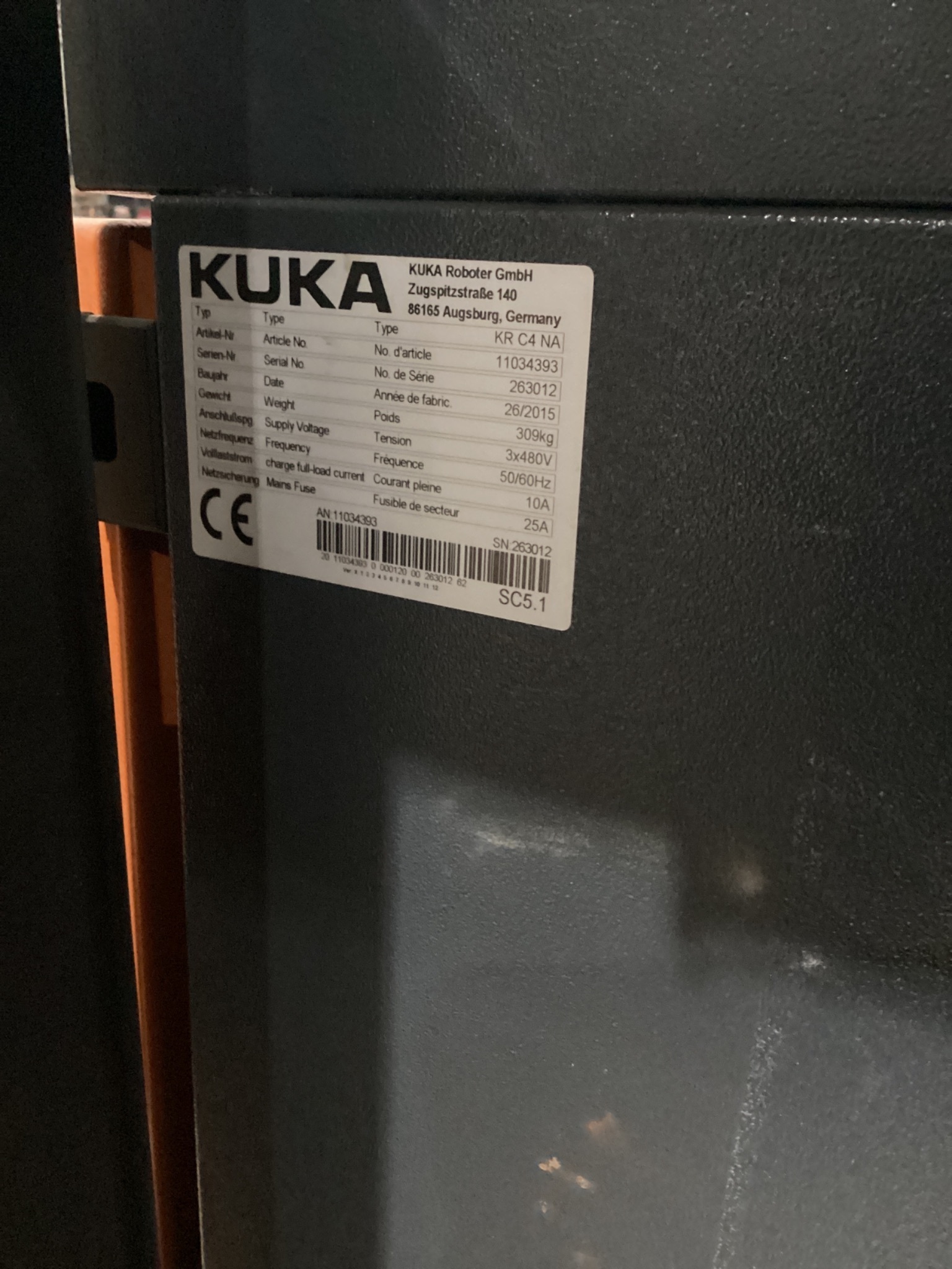 KUKA KR16 L6-2 w/ KR C4 Controls Lincoln R550 Weld Package & TT3A Reamer NEW 8