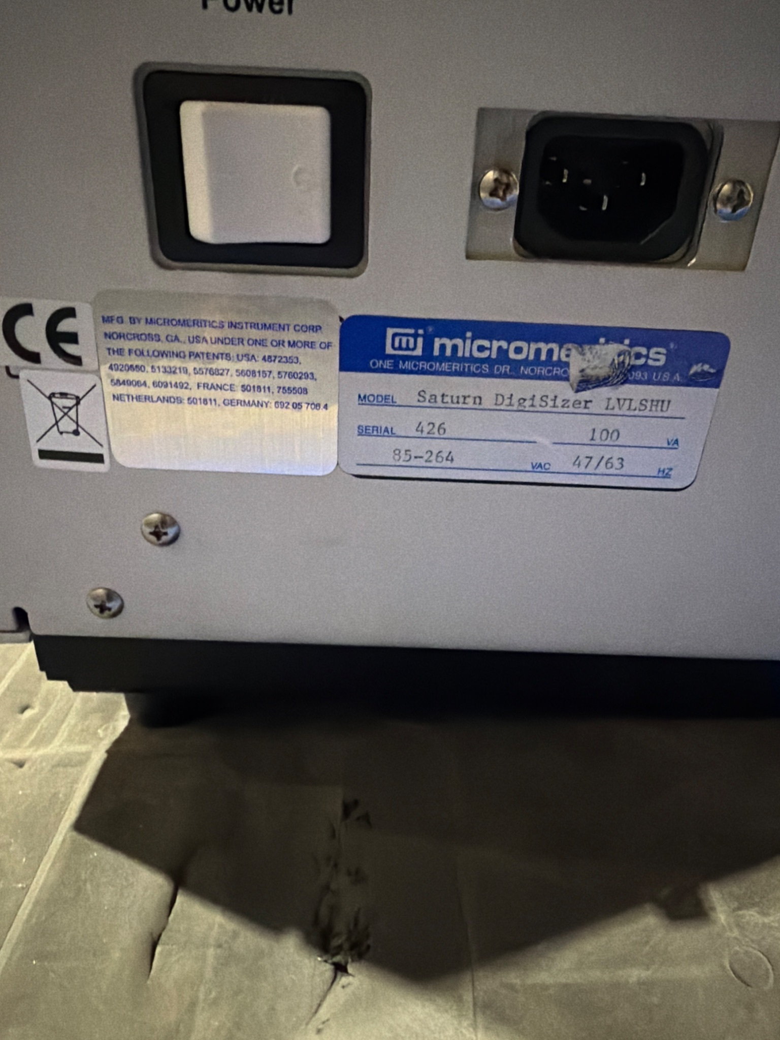 Micromeritics Saturn Digisizer 5200 - USED 5