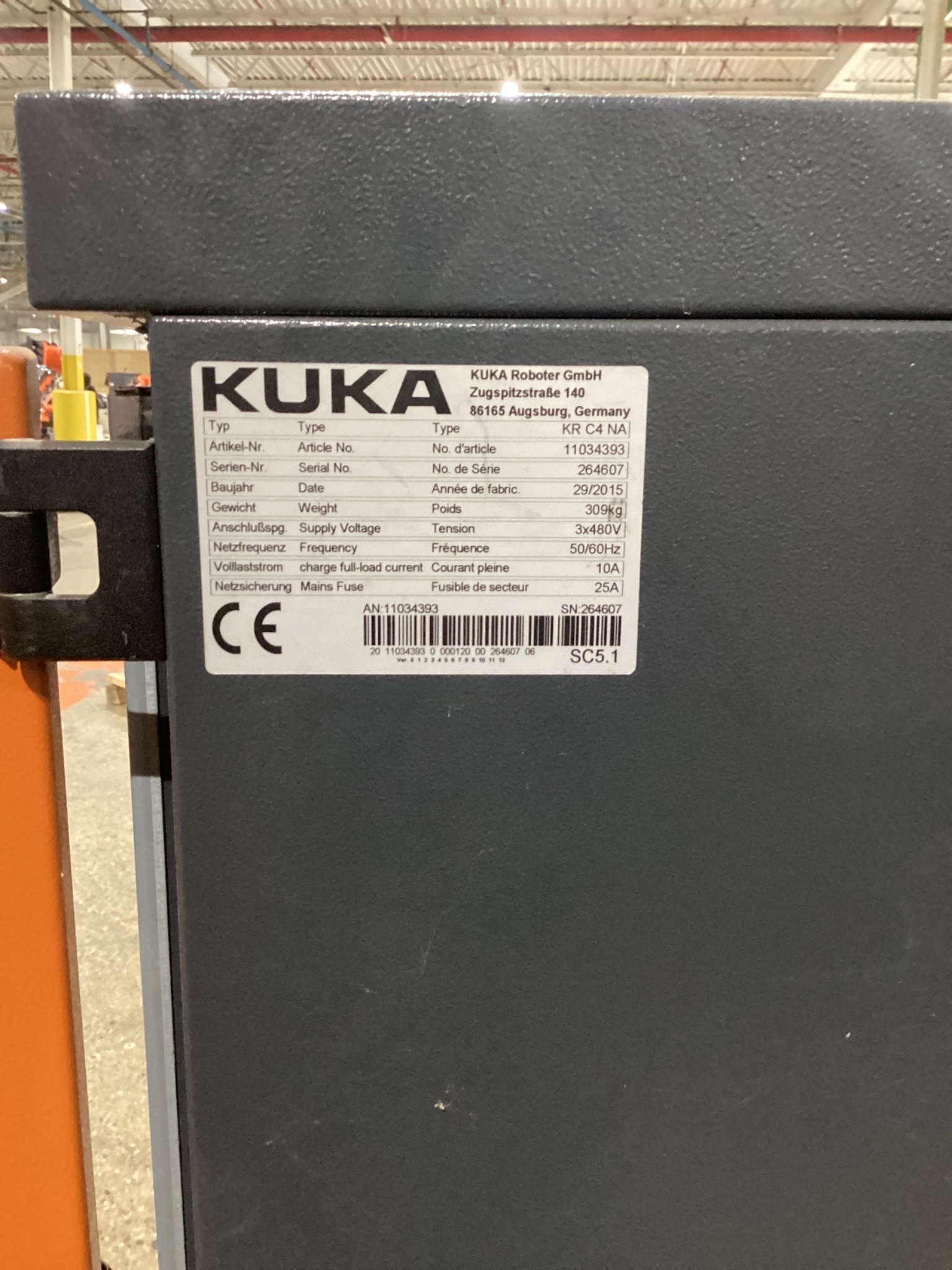 KUKA KR16 L6-2 w/ KR C4 Controls & TT3A Reamer NEW 8