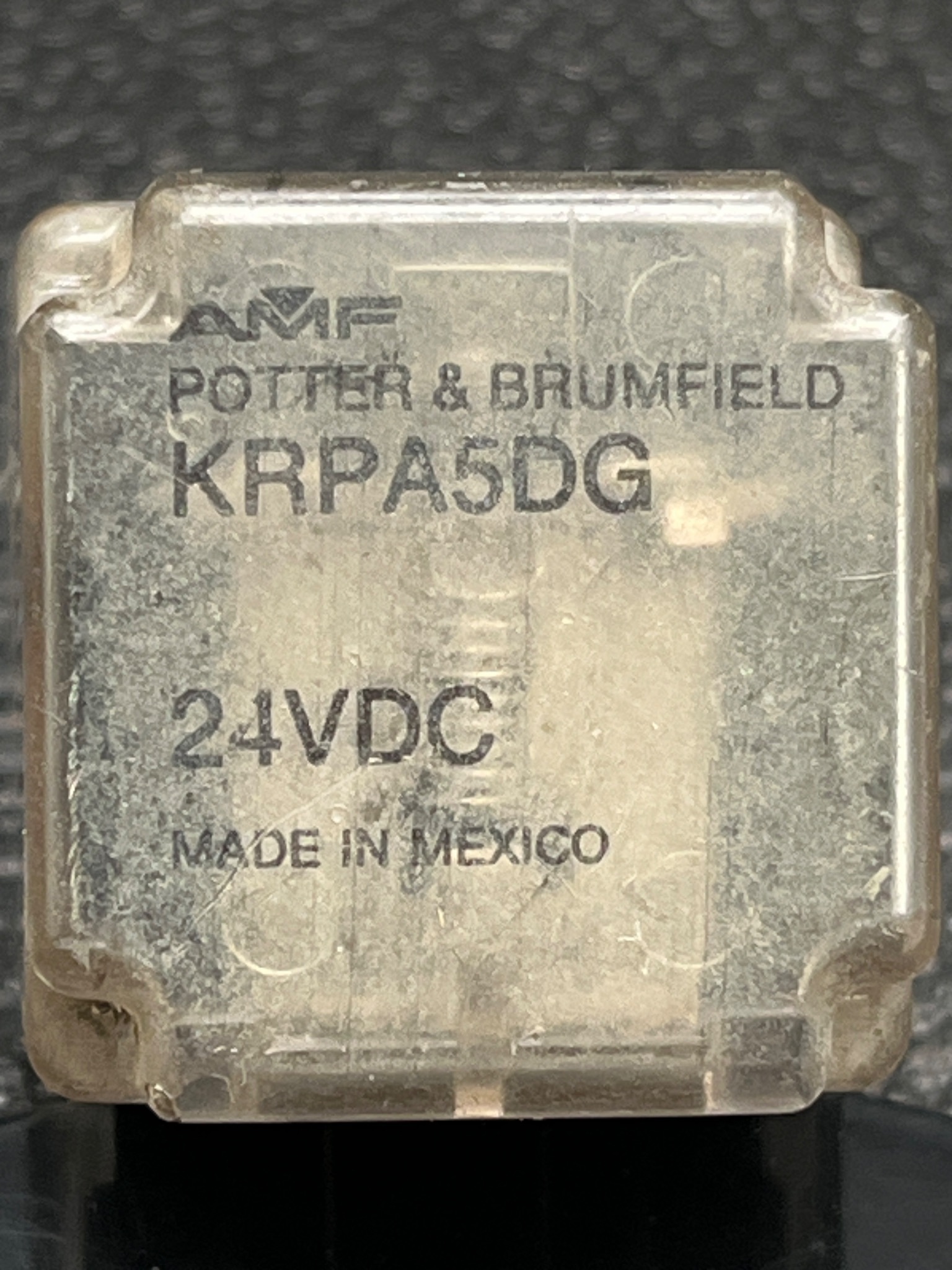 AMF Potter & Brumfield KRPA5DG General Purpose Relay 24VDC USED 4