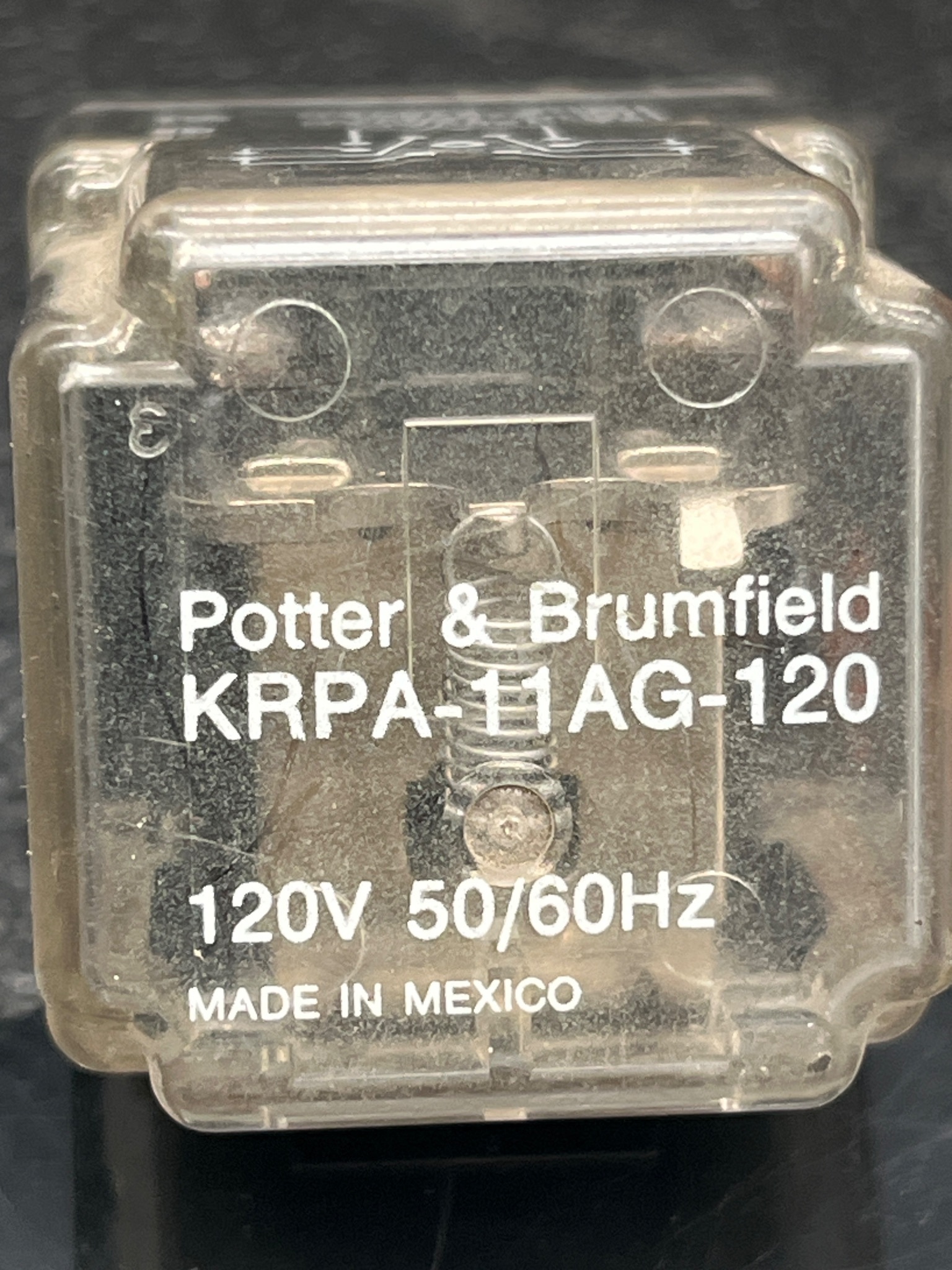Potter & Brumfield KRPA-11AG-120 General Purpose Relay USED 0
