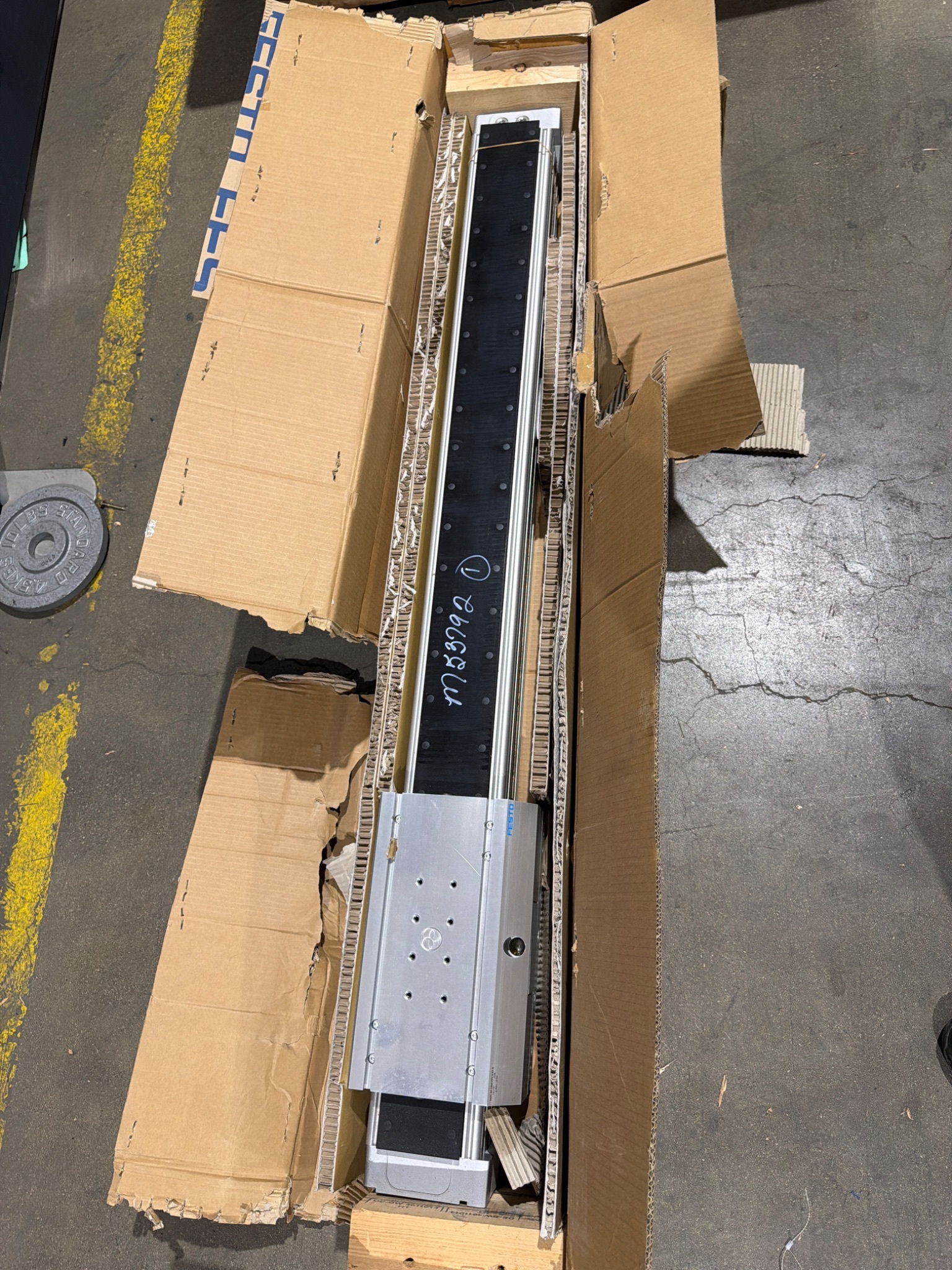 FESTO DGPL-80-1000-PPV-A-KF-B Linear Drive Pneumatic Actuator NEW IN BOX 1