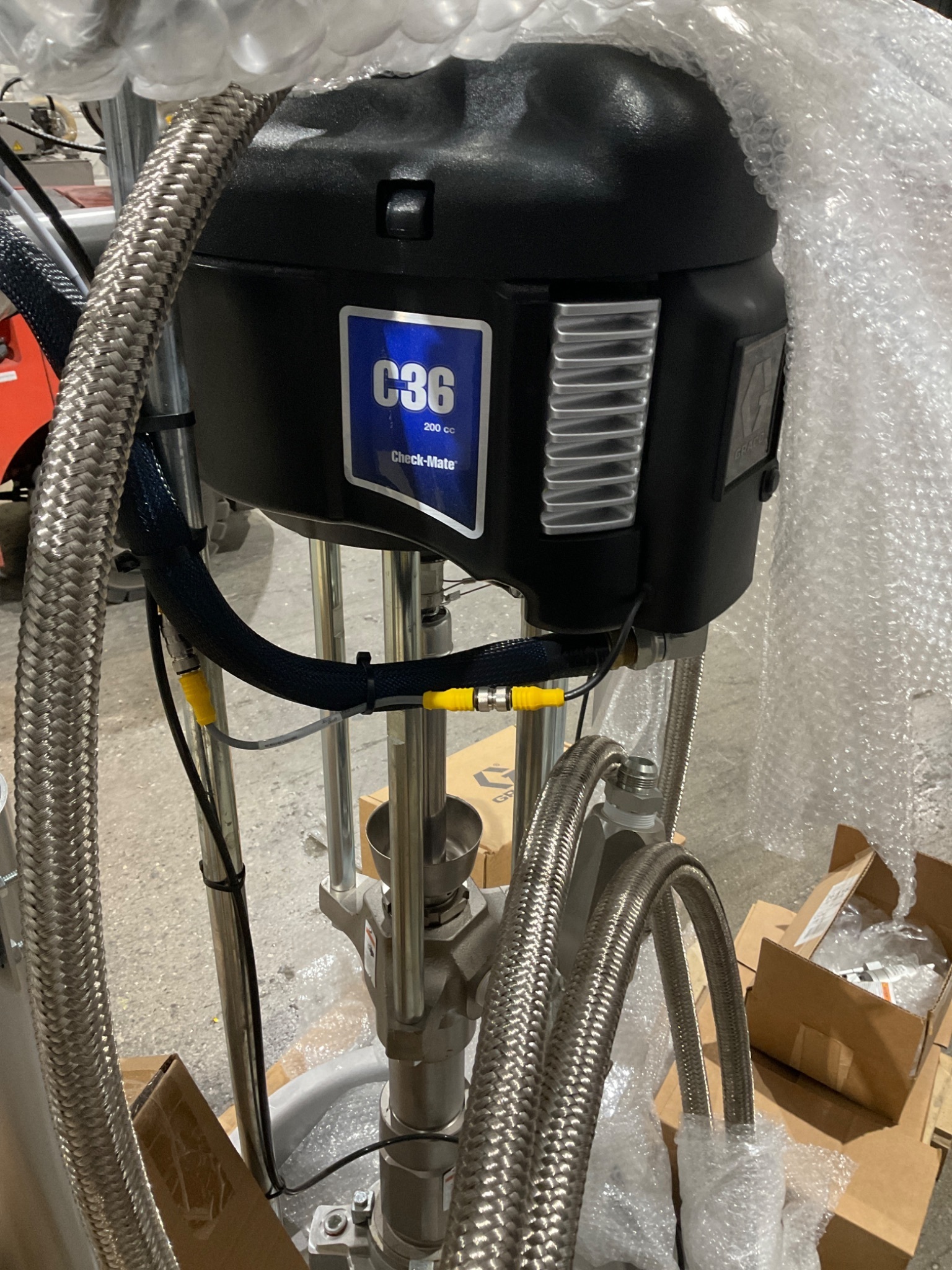 GRACO WMC12F1 Check‑Mate Severe Duty Therm‑O‑Flow Bulk Melt Supply Pump NEW 9