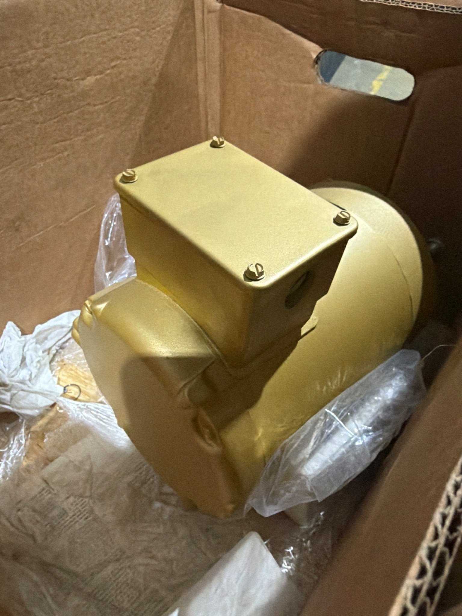 Baldor Reliance VENM3538 Super‑E Motor 0.5 HP 230/460V 1765 RPM 3PH NEW 1