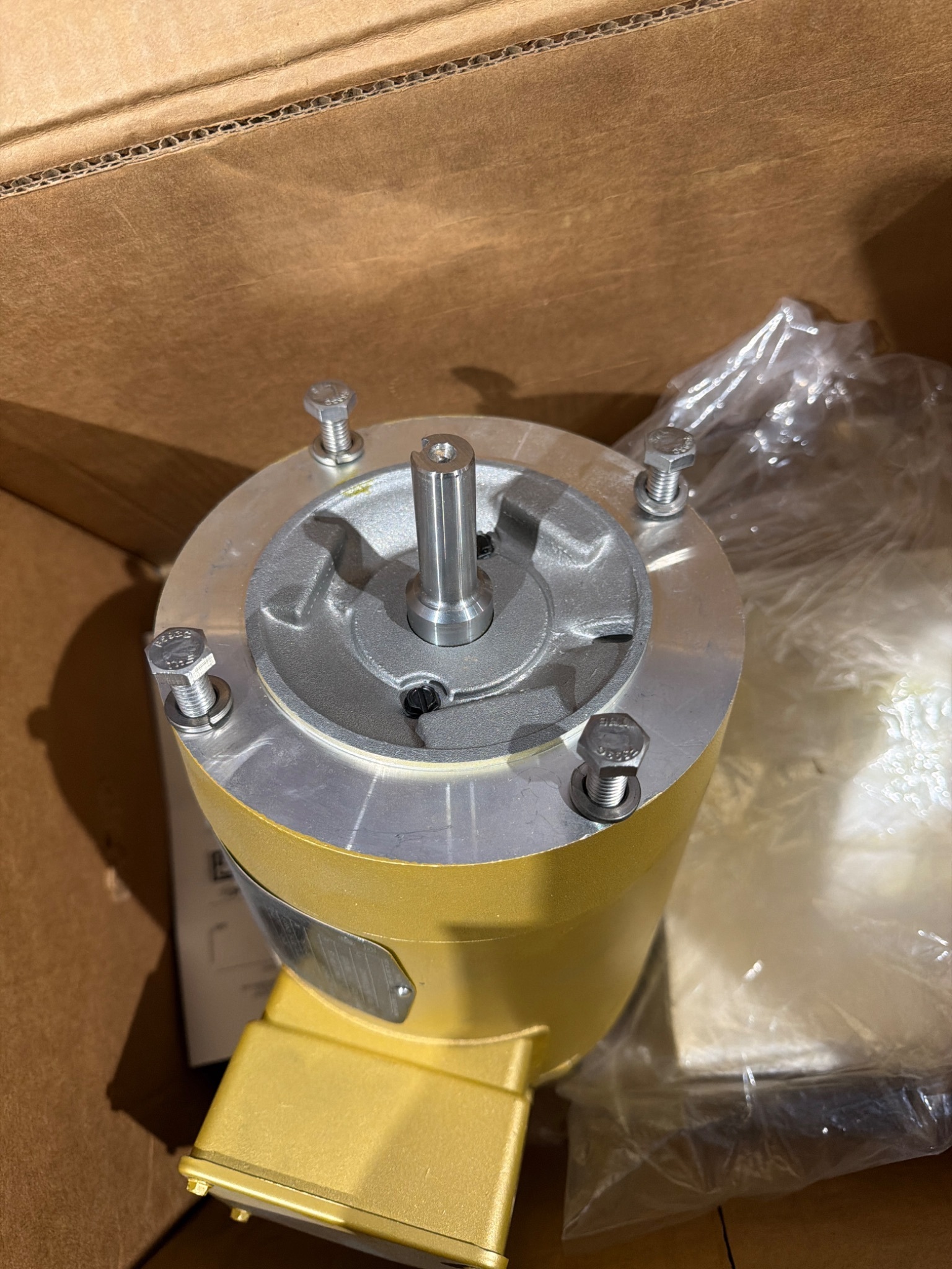Baldor Reliance VENM3538 Super‑E Motor 0.5 HP 230/460V 1765 RPM 3PH NEW 3