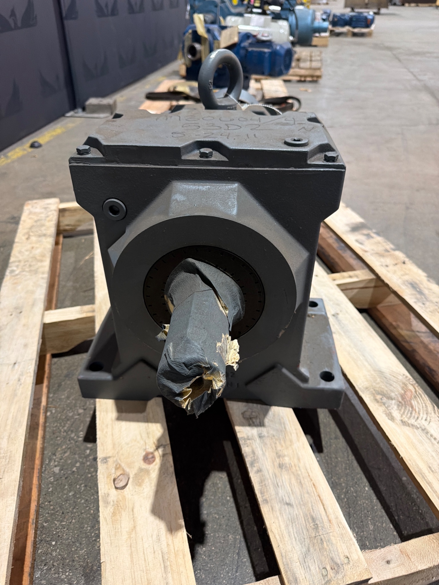 BAUER BG70Z‑11 Gearmotor 6.8 RPM 1.5 kW NEW 3