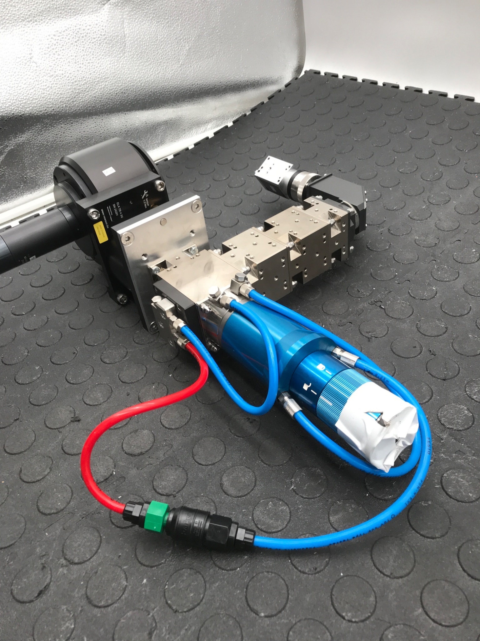 PRECITEC Robotic Laser Welding Head w/ Camera & Encoder NEW 6