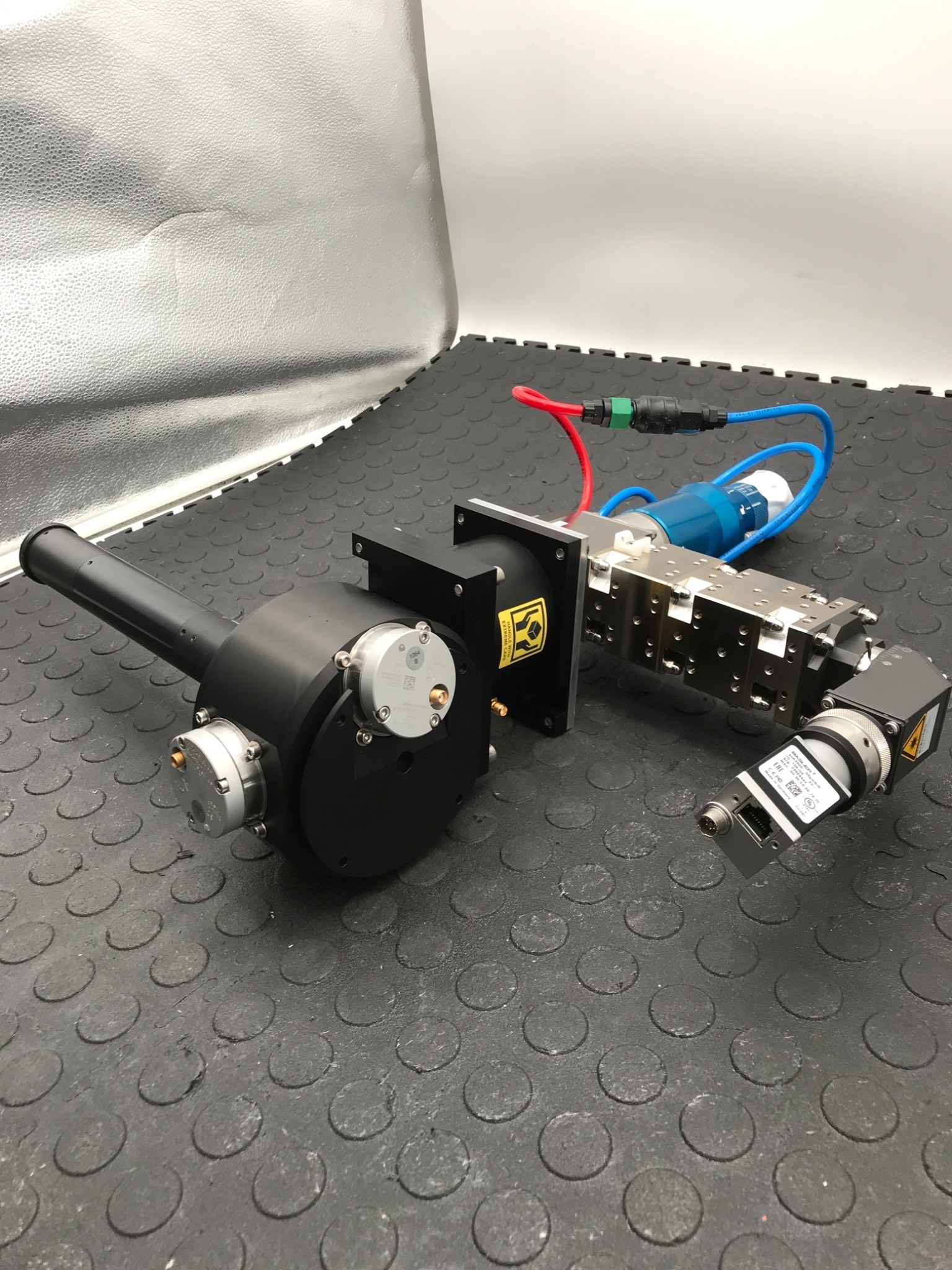 PRECITEC Robotic Laser Welding Head w/ Camera & Encoder NEW 7