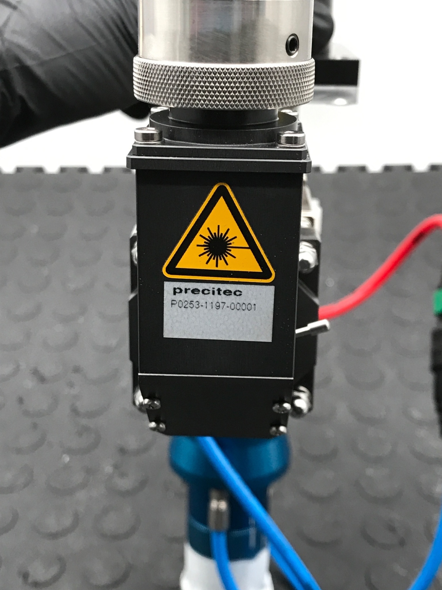 PRECITEC Robotic Laser Welding Head w/ Camera & Encoder NEW 9