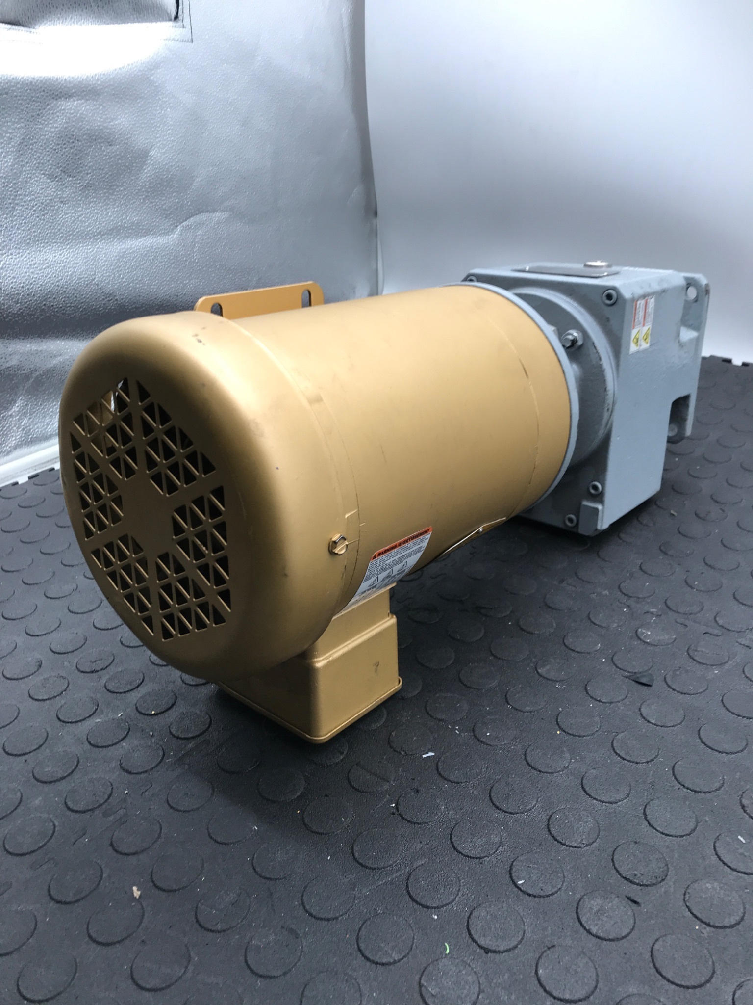 STOBER C202 Gear Reducer w/ BALDOR Reliance 1HP Motor NEW 6