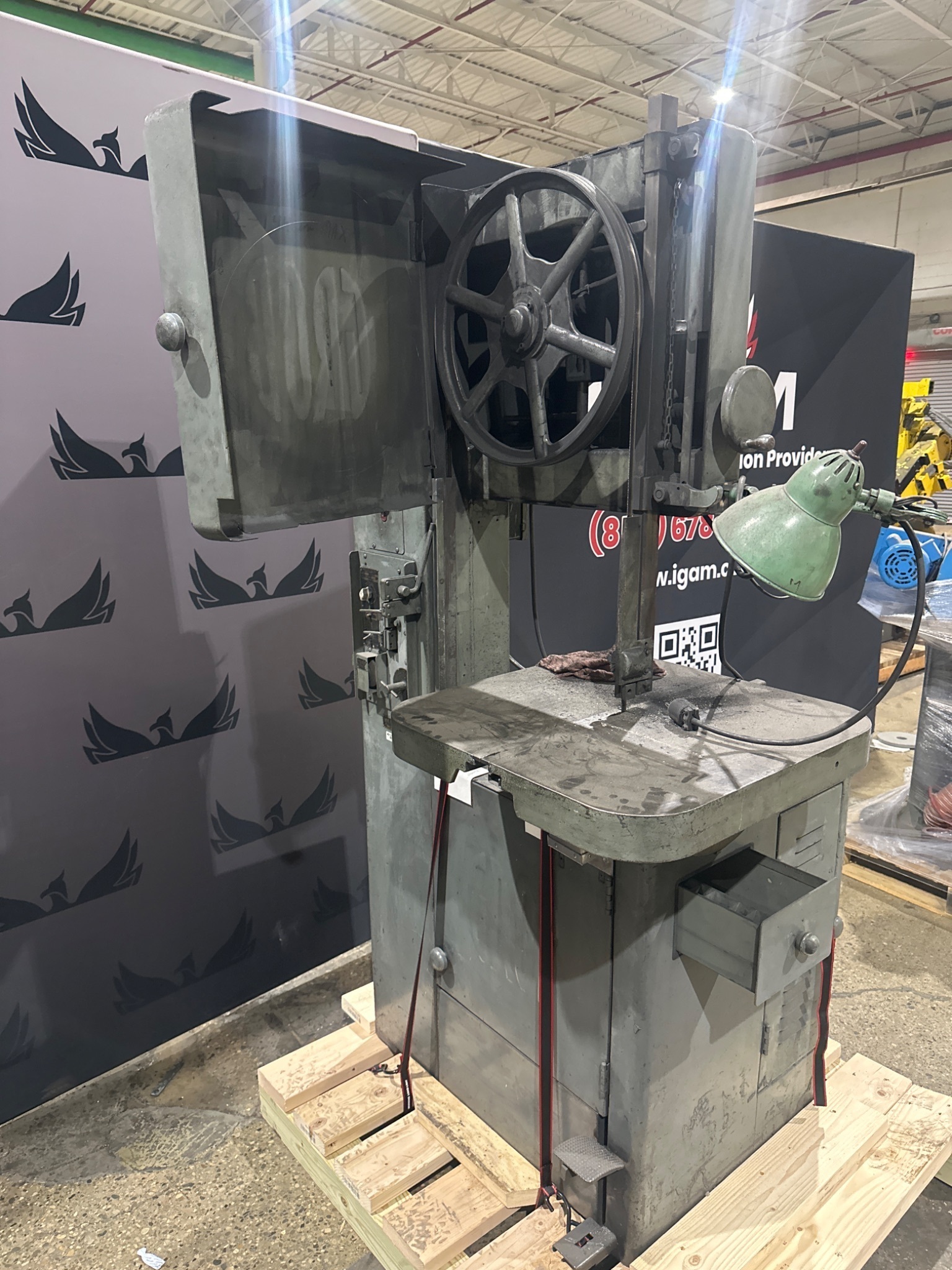 GROB NS18 18" Vertical Band Saw USED 1