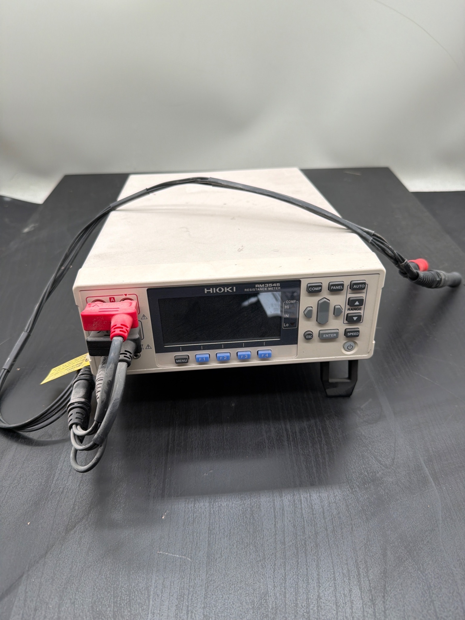 HIOKI RM3545 RESISTANCE METER USED 0