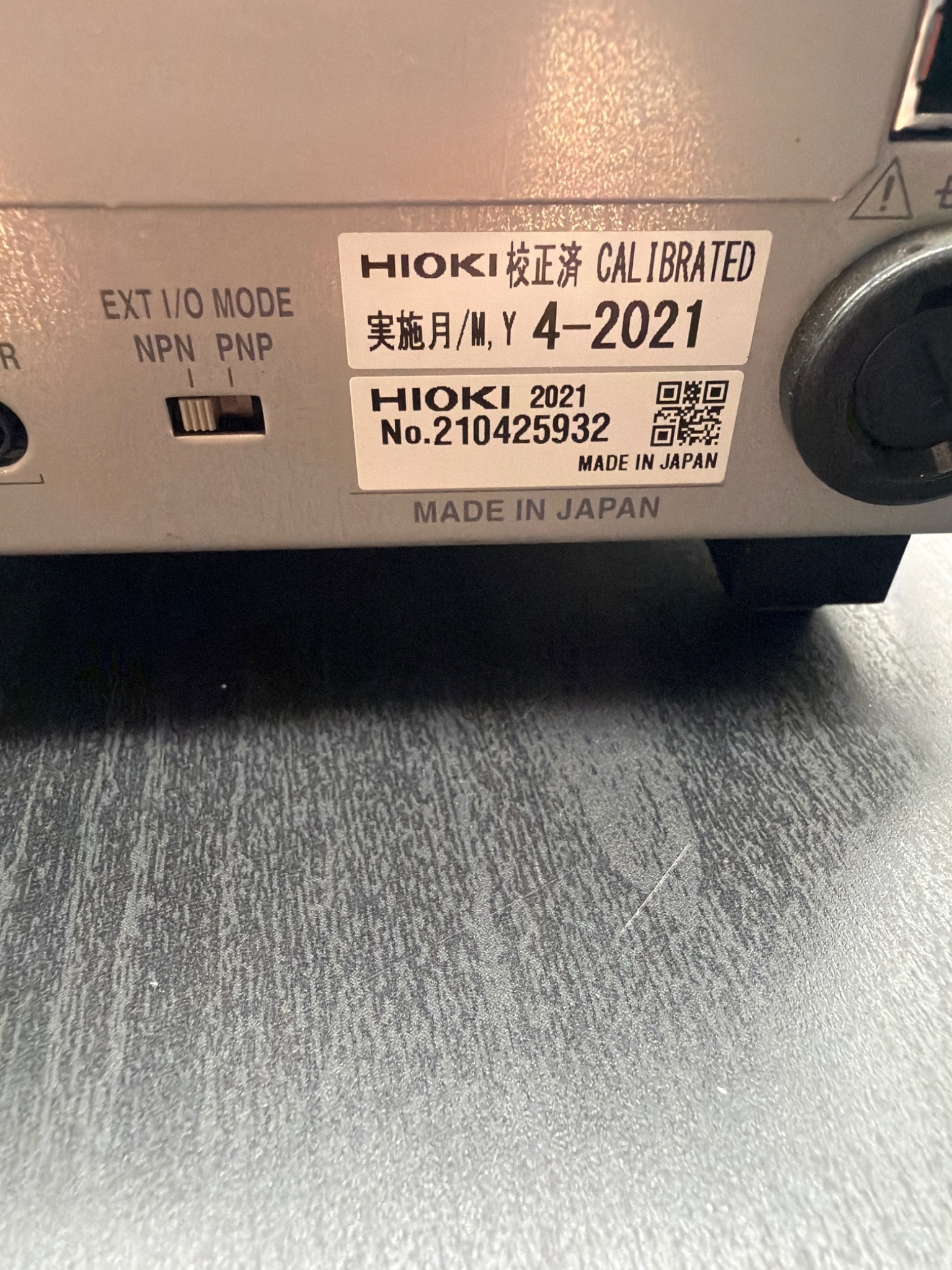HIOKI RM3545 RESISTANCE METER USED 10
