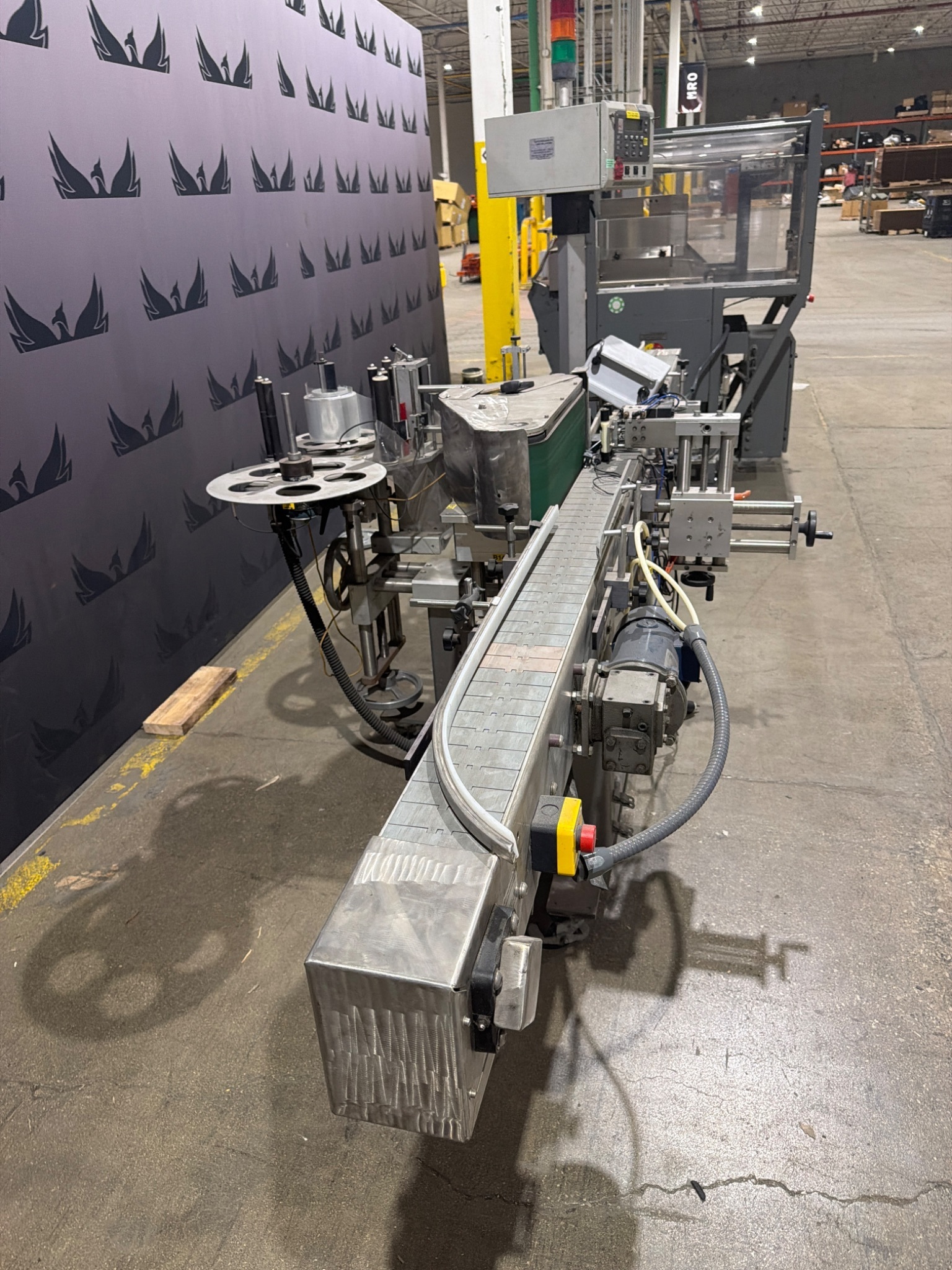 SLATE PACKAGING SYSTEMS Automatic Wraparound Labeler USED 2