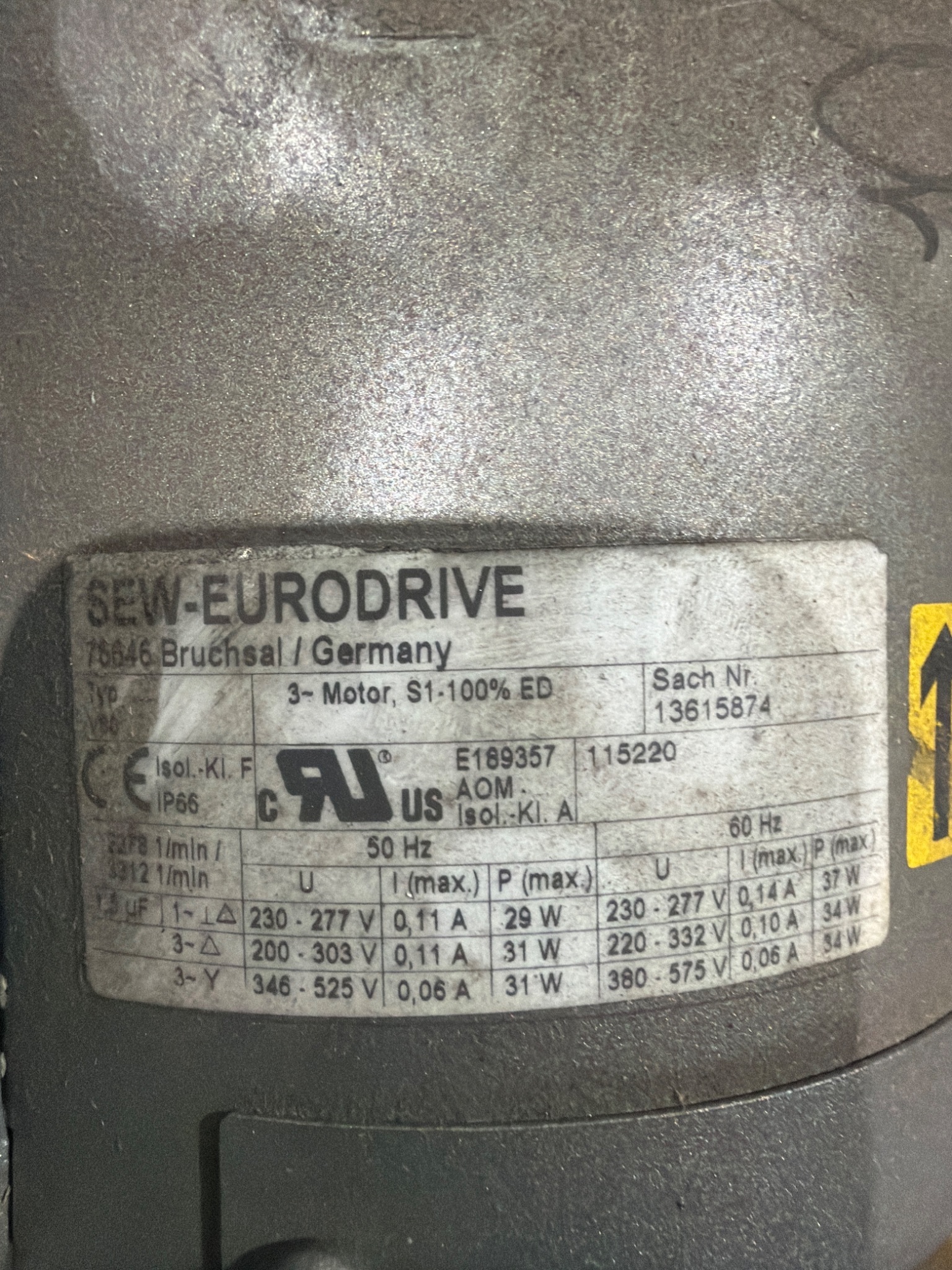 SEW-EURODRIVE R57DR80M4 SERIES - NEW 4