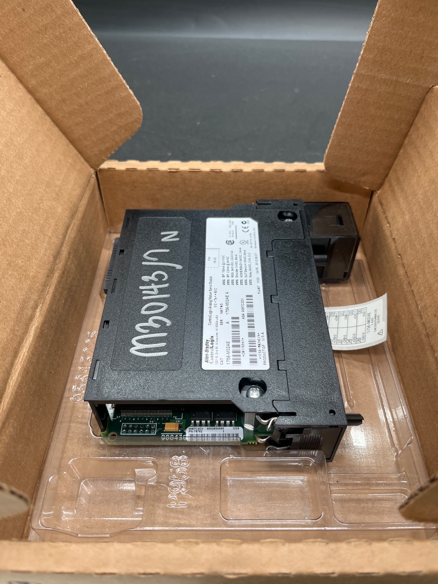 ALLEN BRADLEY 1756‑M02AE ControlLogix 2‑Axis Analog Motion Servo Module NEW 3