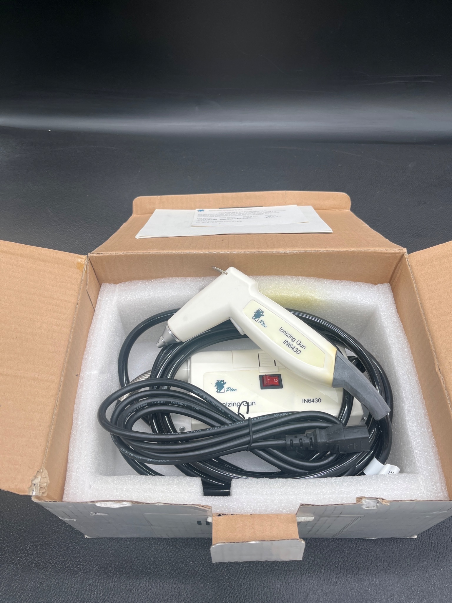 TRANSFORMING TECHNOLOGIES IN6430 PTEC ESD Ionizing Air Gun NEW 1