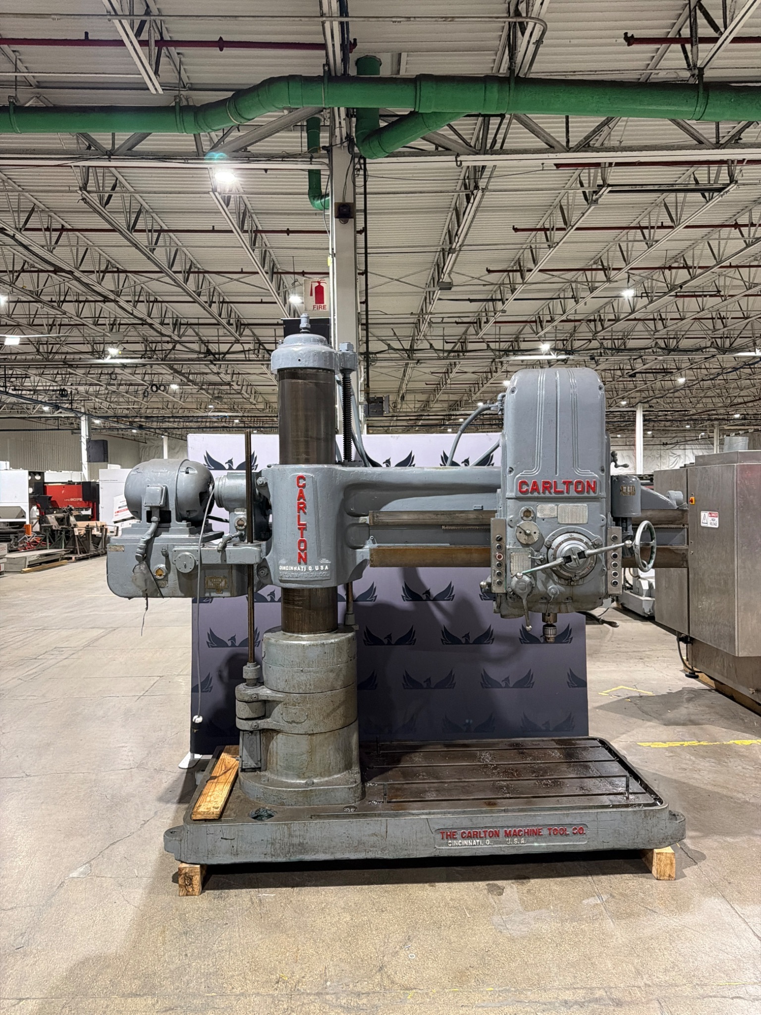 CARLTON 3A 5X13 RADIAL DRILL - USED 0