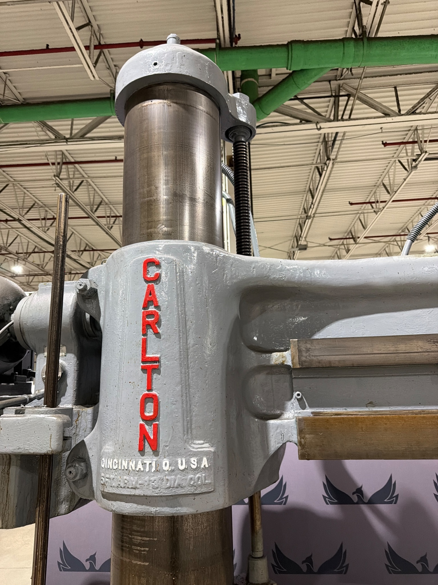 CARLTON 3A 5X13 RADIAL DRILL - USED 3