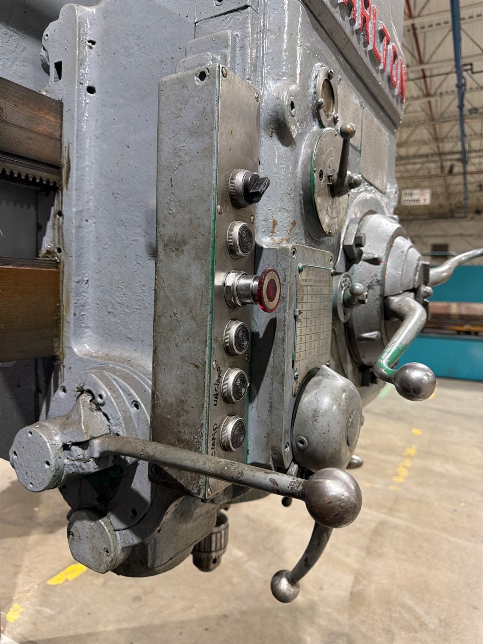 CARLTON 3A 5X13 RADIAL DRILL - USED 5