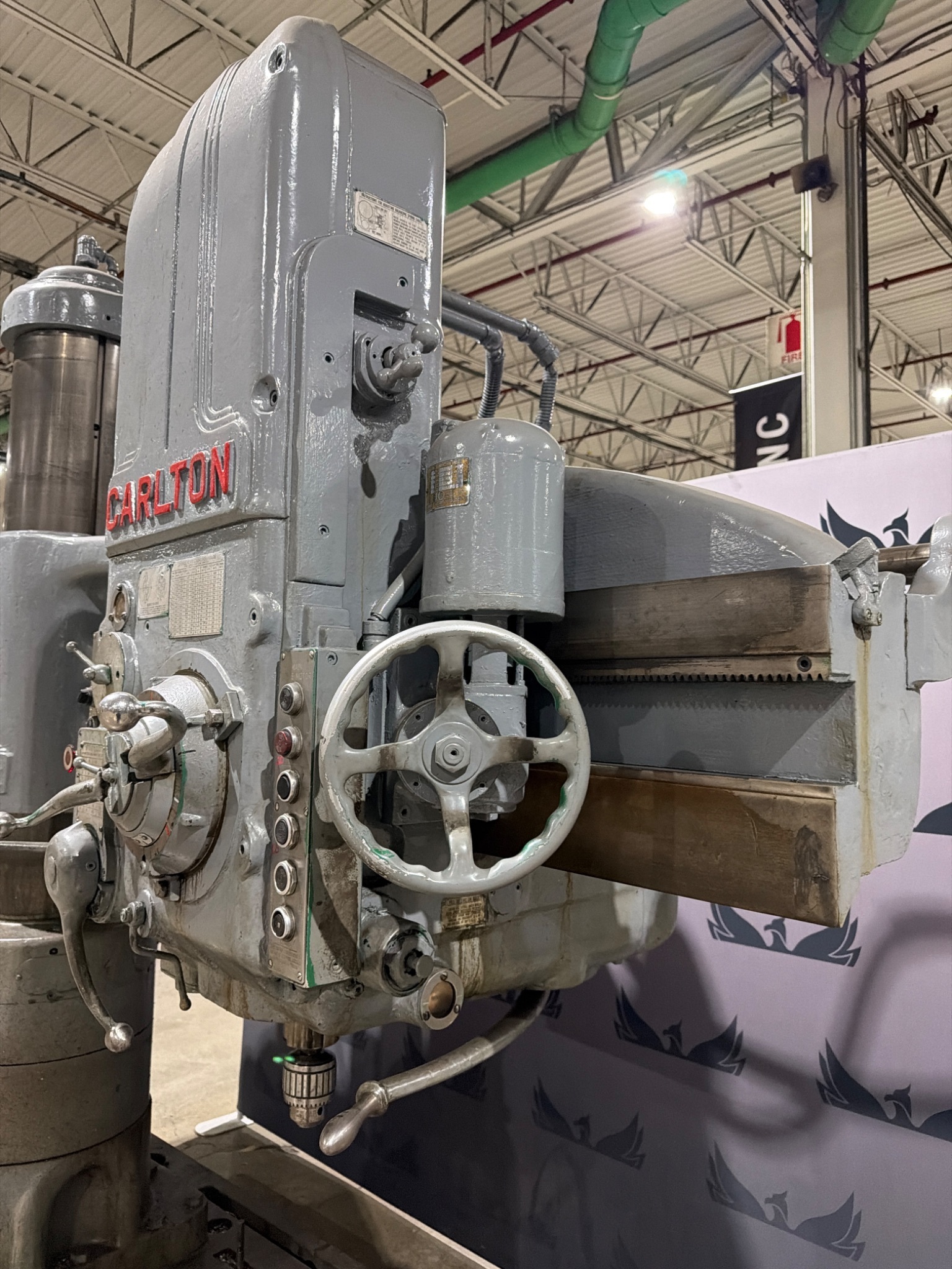 CARLTON 3A 5X13 RADIAL DRILL - USED 7