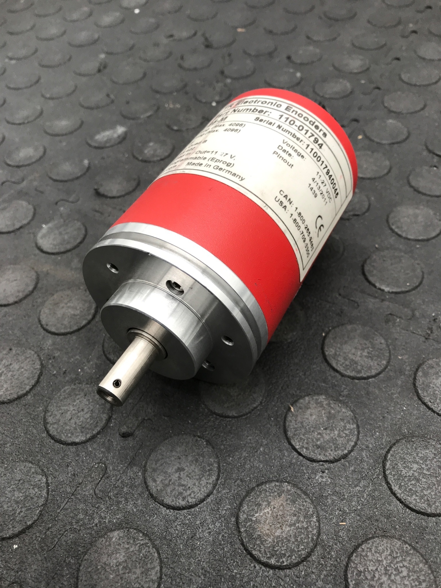TR ELECTRONIC 110‑01794 CE‑65‑M Absolute Rotary Encoder USED 1