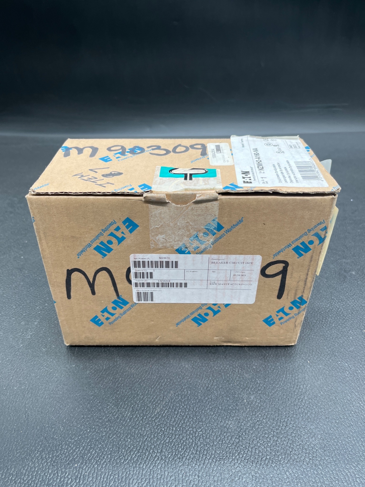 EATON NZMH2‑A160‑NA Molded Case Circuit Breaker 3‑Pole Adjustable NEW 2