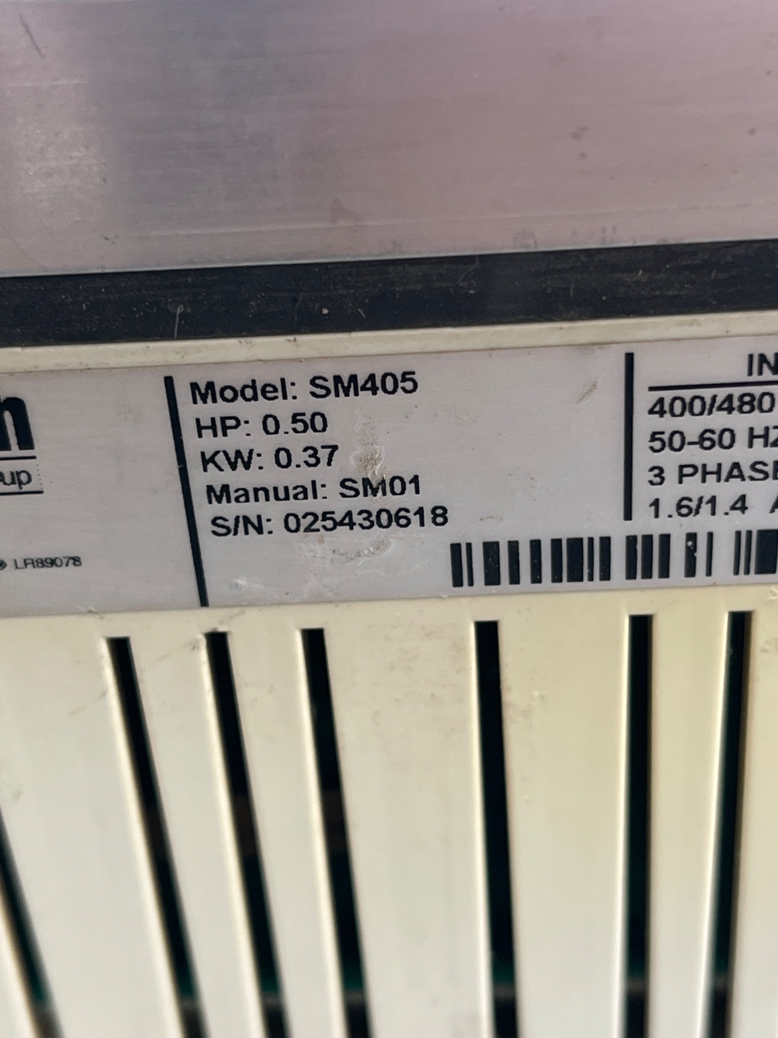 AC TECH SM405 Variable Frequency Drive USED 4