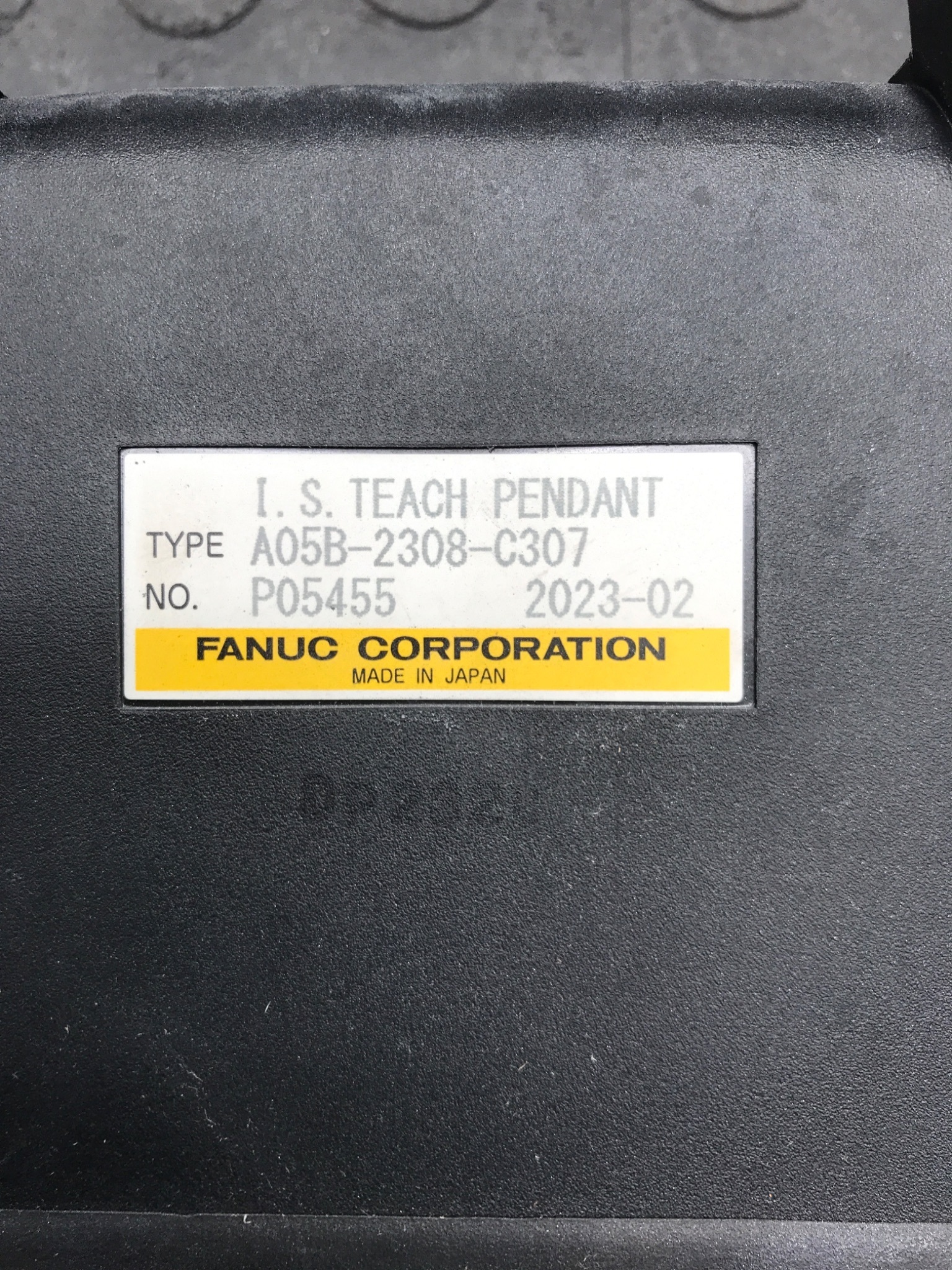 FANUC A05B‑2308‑C307 I.S. Teach Pendant USED 4