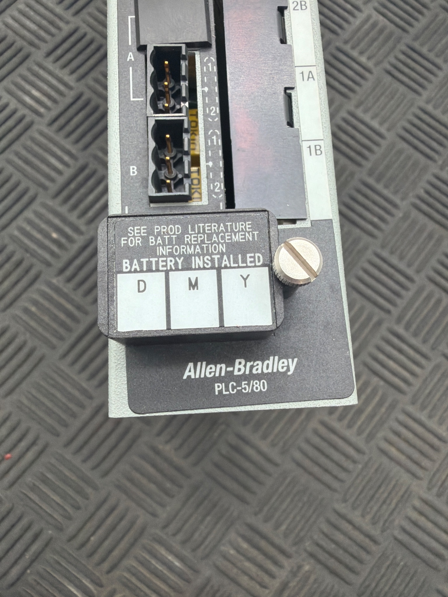 ALLEN-BRADLEY 1785-L80B/E PLC-5/80 PROCESSOR MODULE USED 3