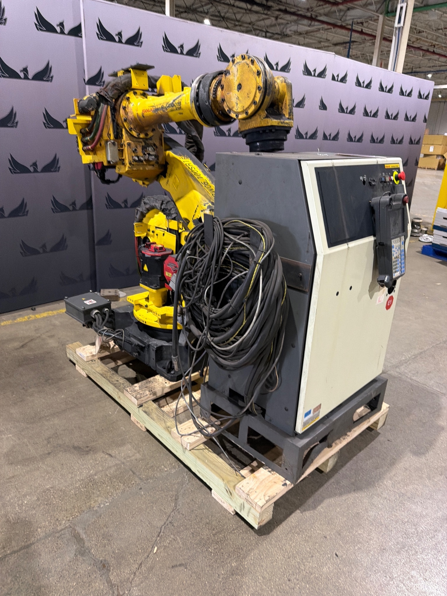 FANUC R-2000iB/210F Complete w/ R-30iB Controls USED 6