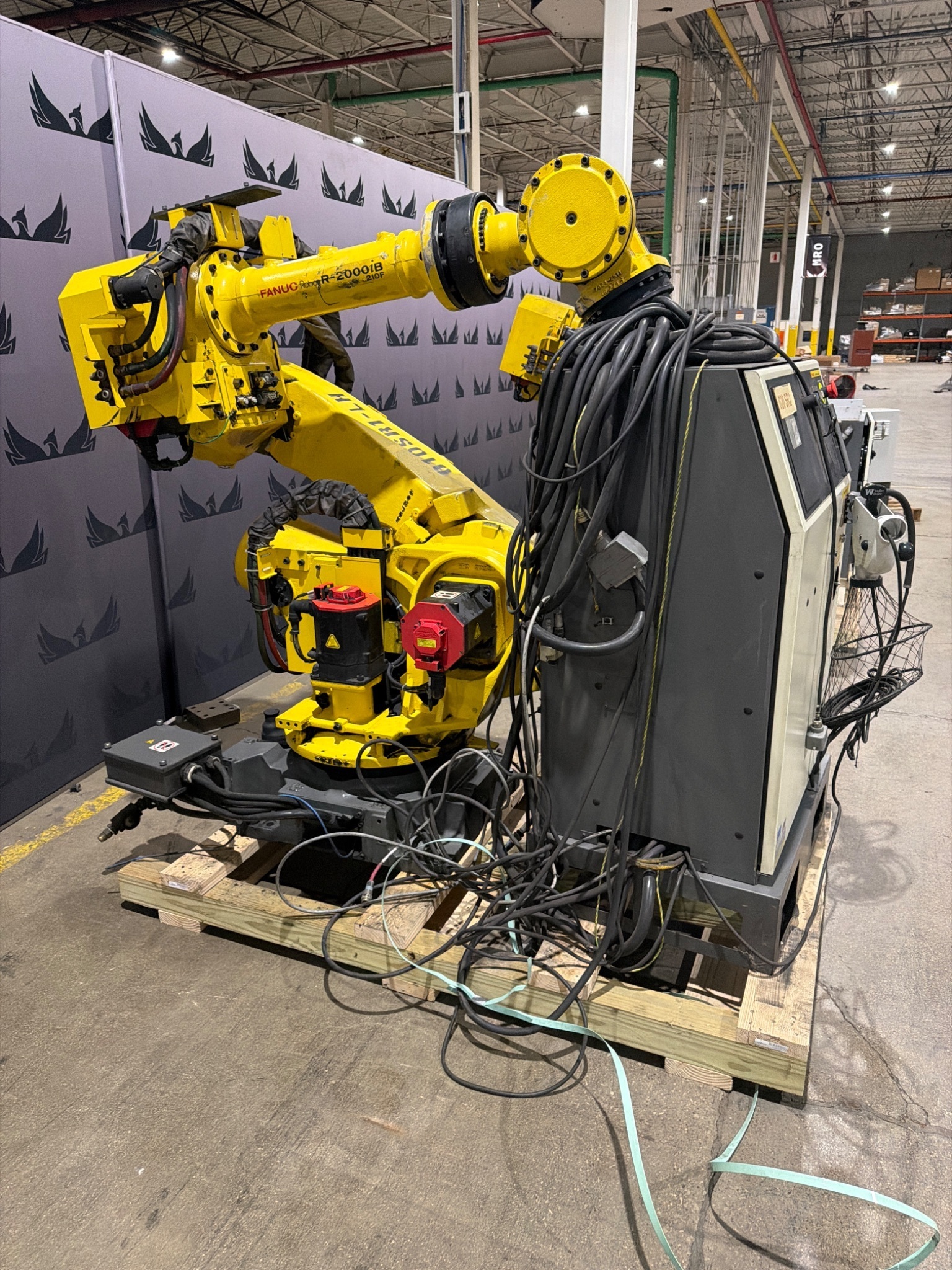 FANUC R-2000iB/210F Complete w/ R-30iB Controls USED 1