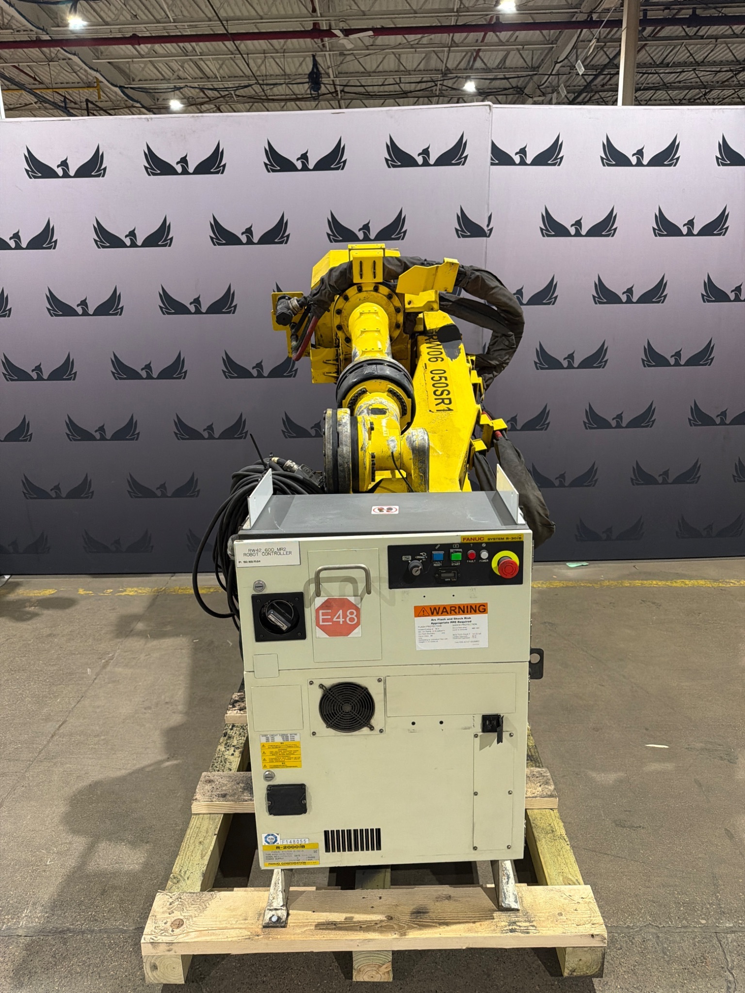 FANUC R-2000iB/210F Complete w/ R-30iB Controls USED 0