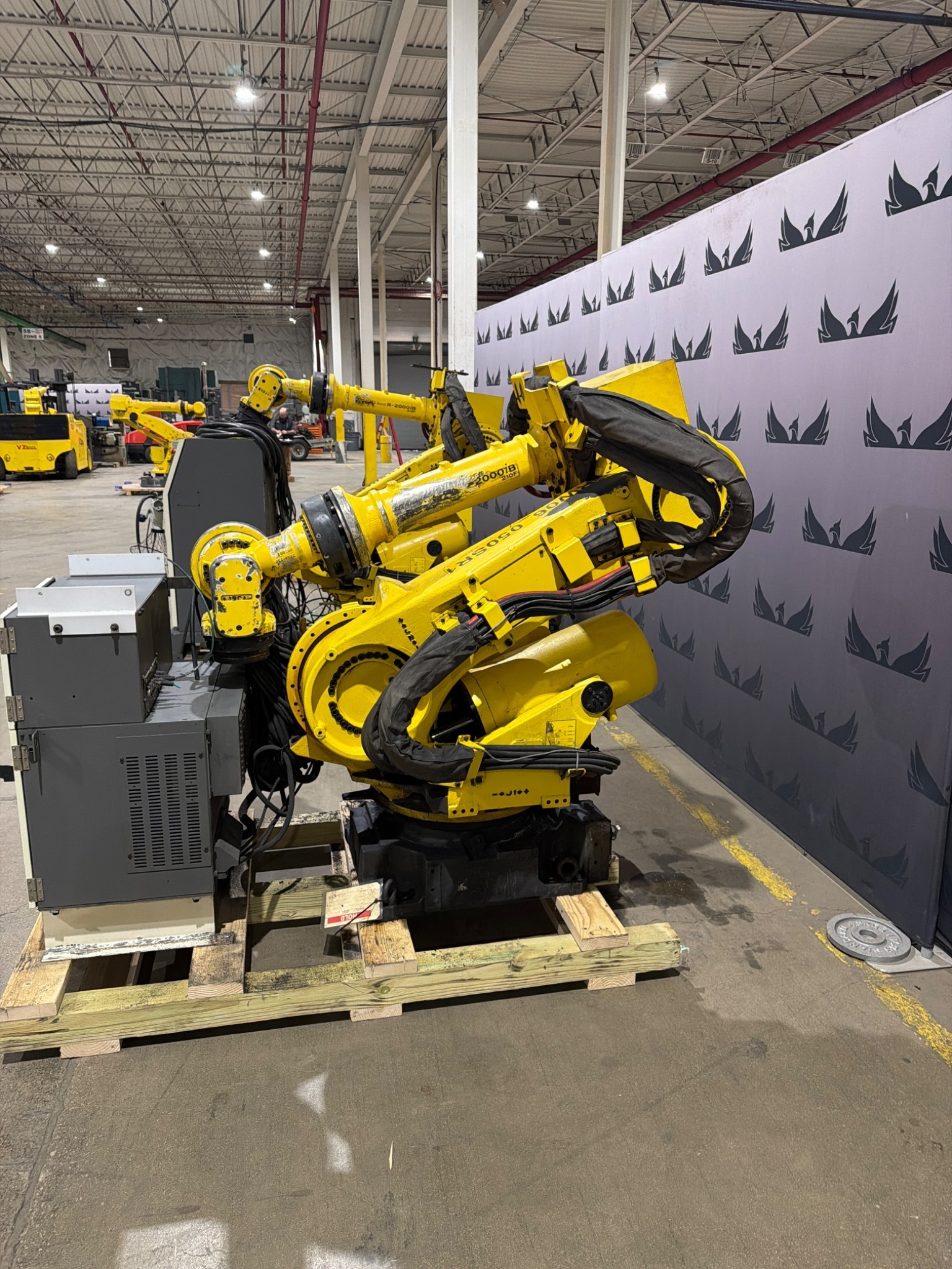 FANUC R-2000iB/210F Complete w/ R-30iB Controls USED 9