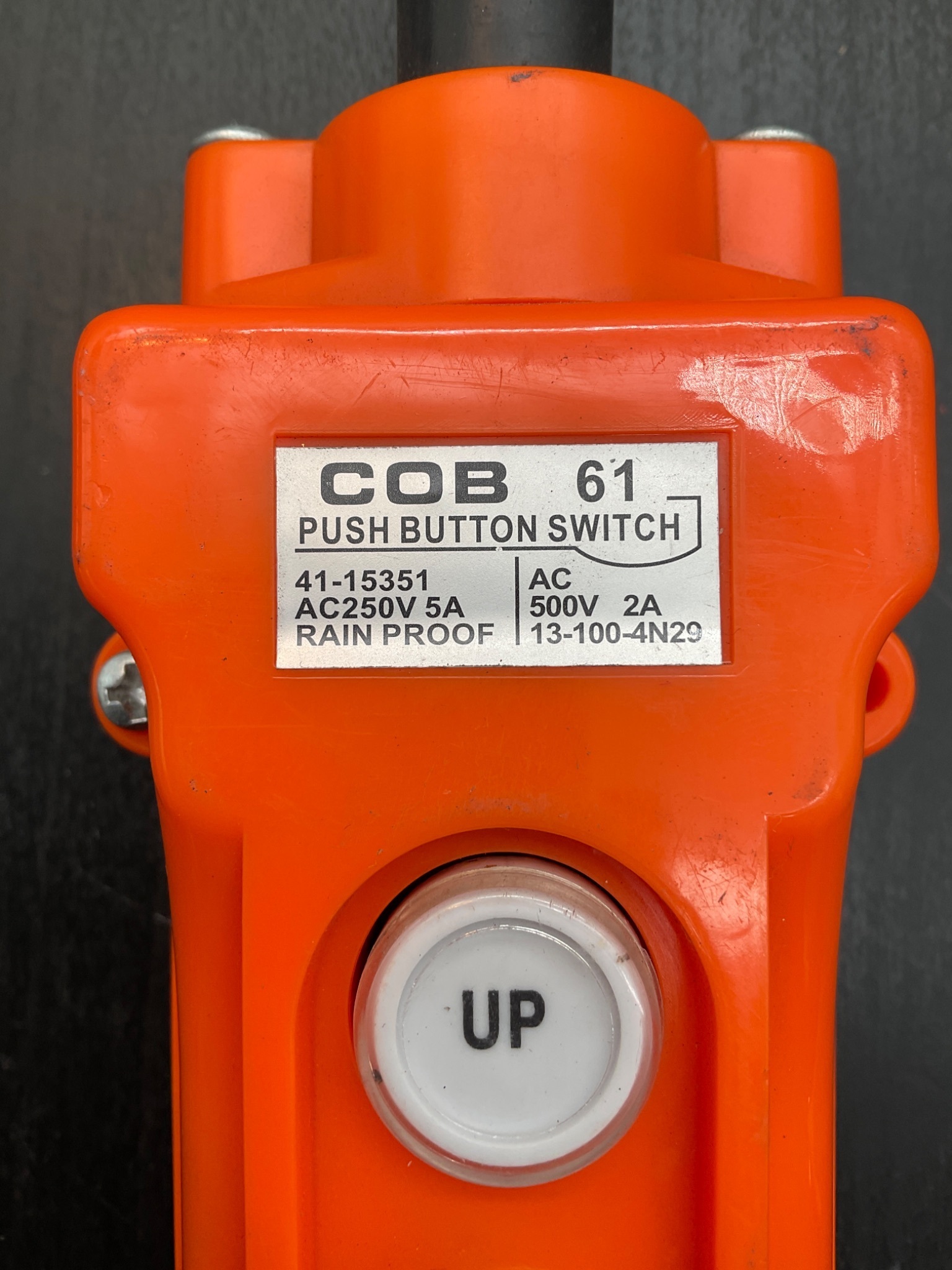 COB 41‑15351 Pushbutton Switch USED 1