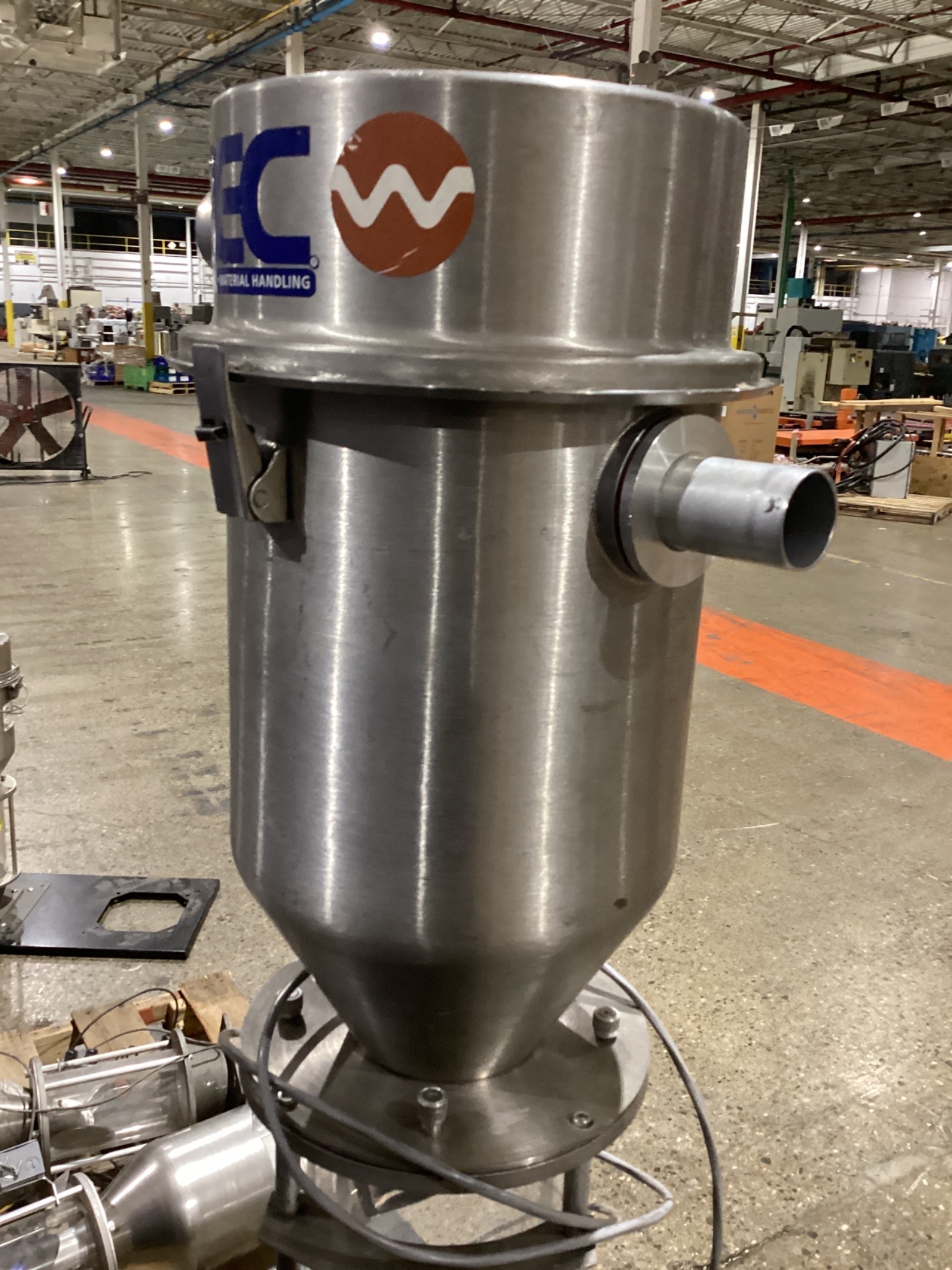 AEC WHITLOCK SRI04 Hopper Filter / Vacuum Receiver USED 2