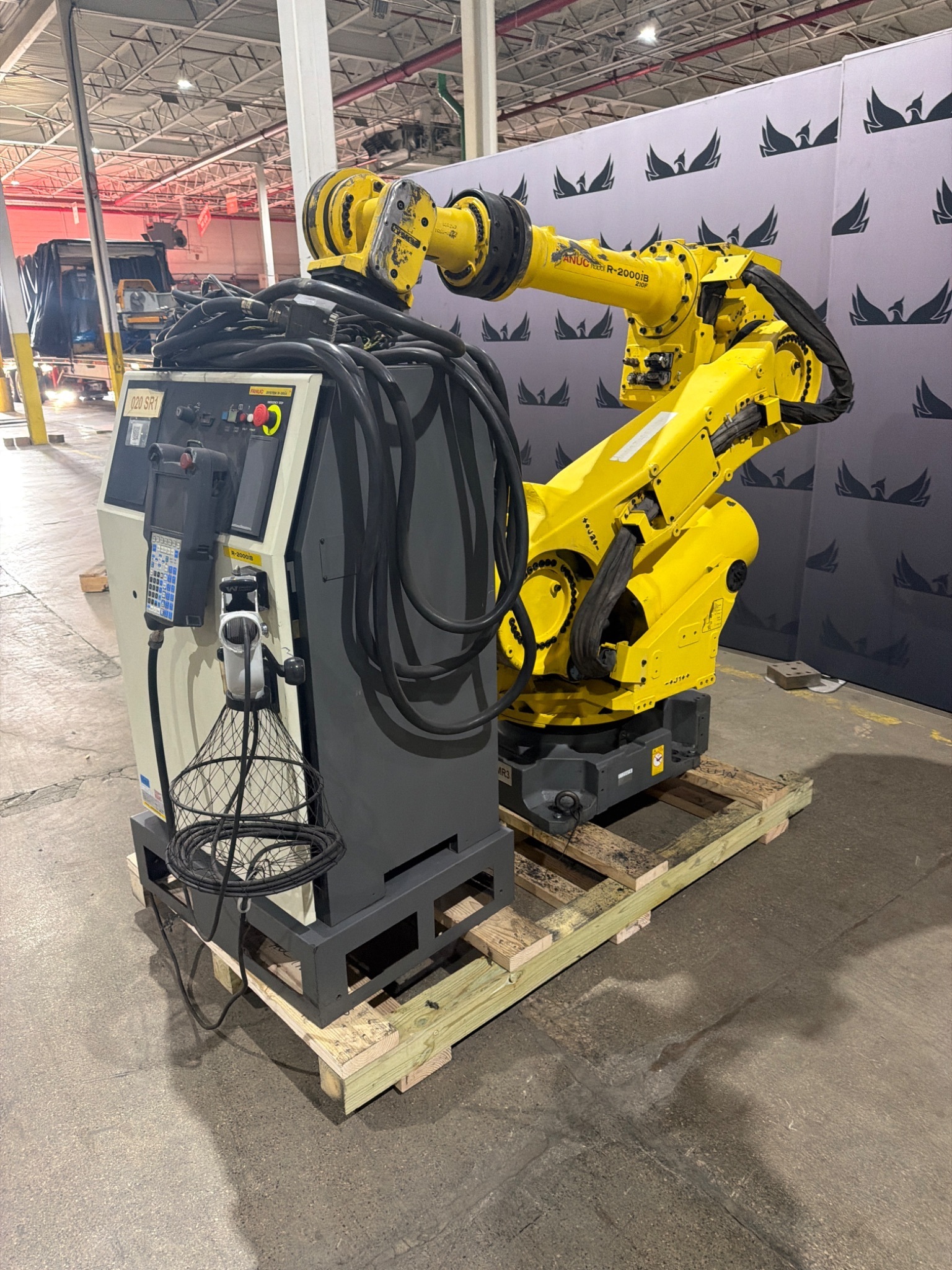 FANUC R-2000iB/210F Complete w/ R-30iB Controls USED 8