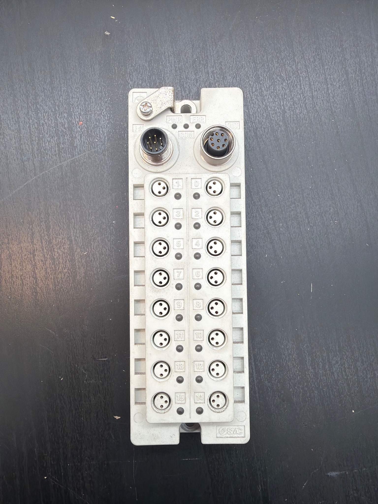 SMC EX500‑DXPA 16‑Port Serial Interface Block USED 0