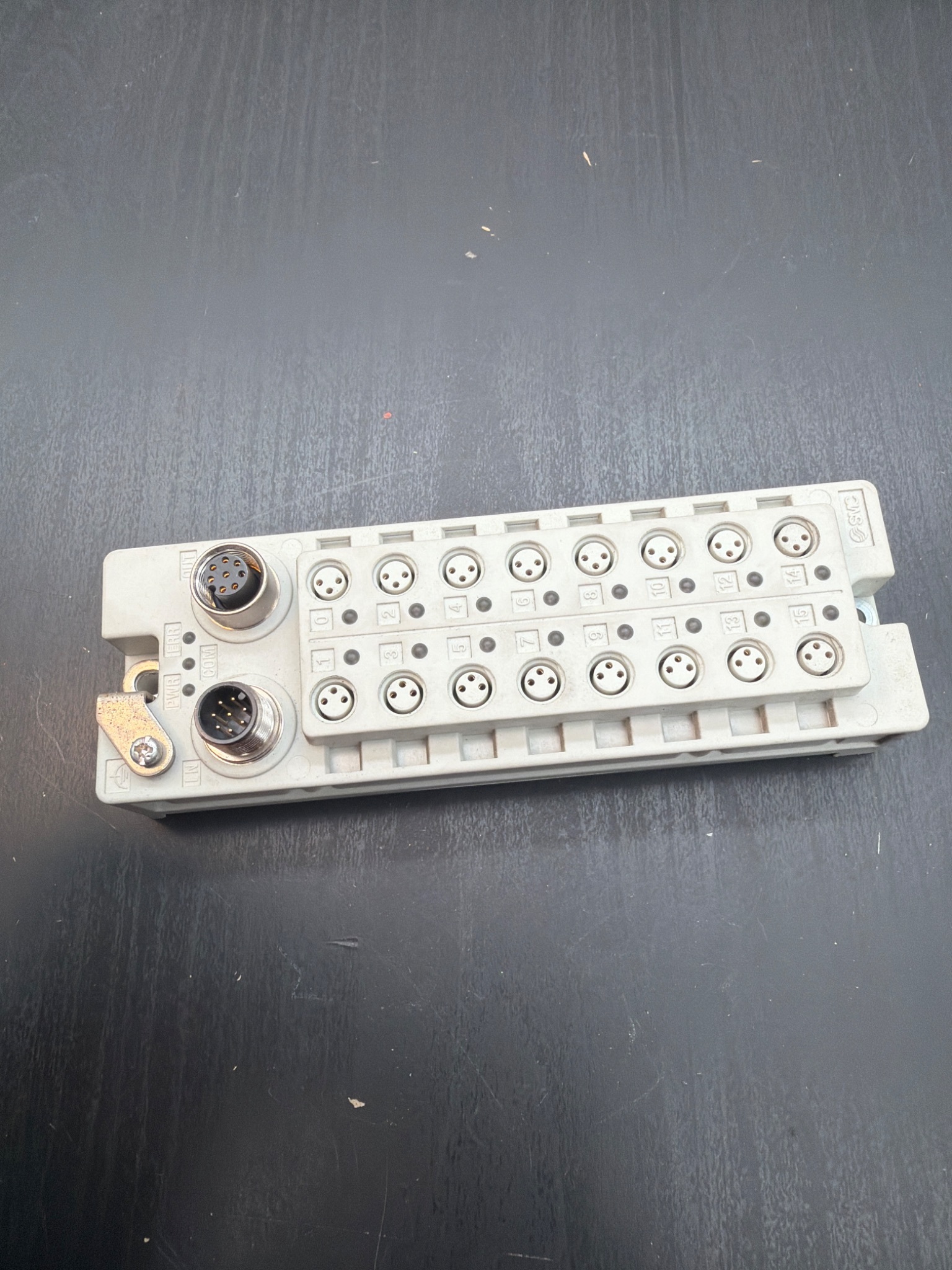 SMC EX500‑DXPA 16‑Port Serial Interface Block USED 2