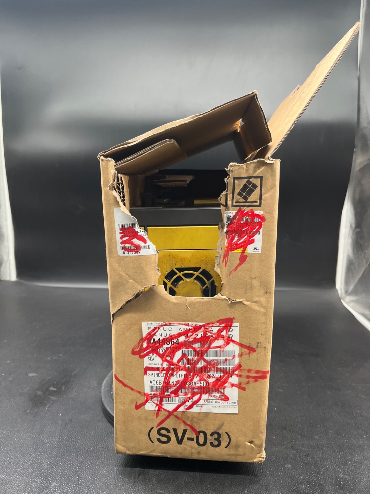 FANUC A06B‑6141‑H030#H580 αiSP 30 Power Supply USED 5