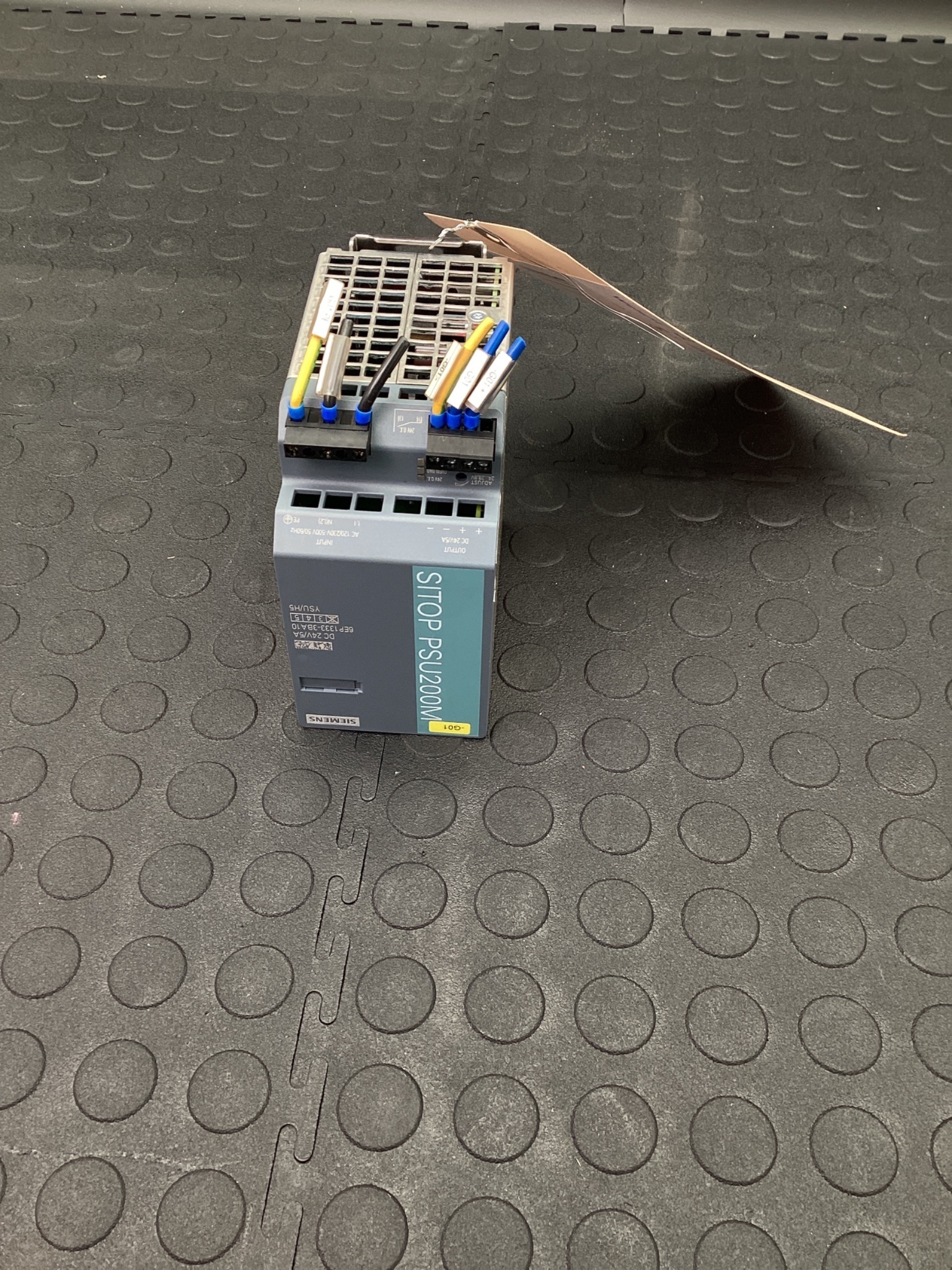 SIEMENS 6EP1333-3BA10 SITOP PSU200M 5A Power Supply USED 0