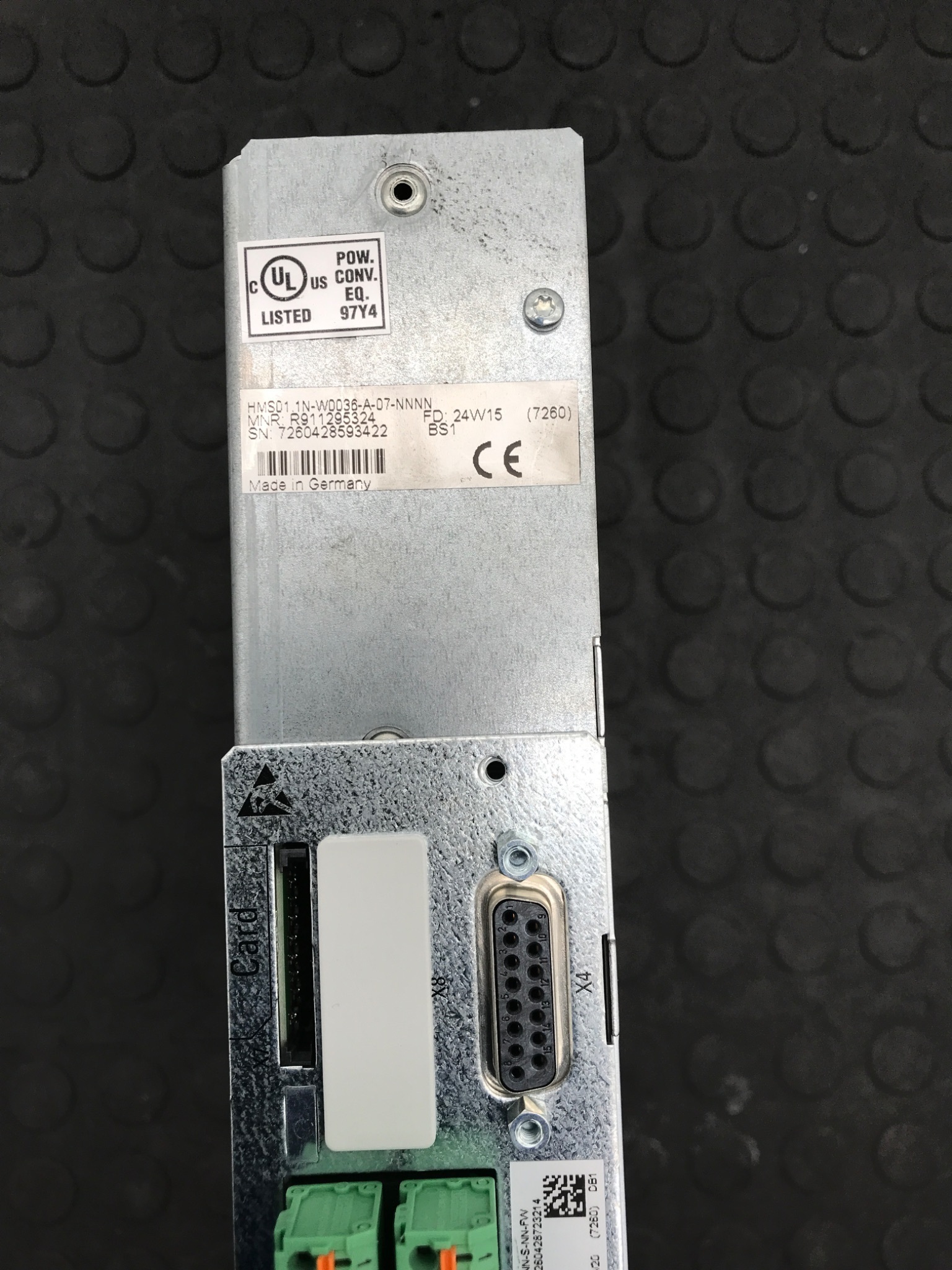 BOSCH REXROTH HMS01.1N‑W0036‑A‑07‑NNNN Drive Module USED 3