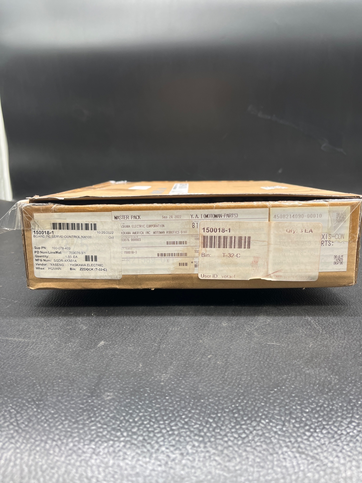 YASKAWA SGDR‑AXA01A Servo Control PCB NX100 NEW IN BOX 6