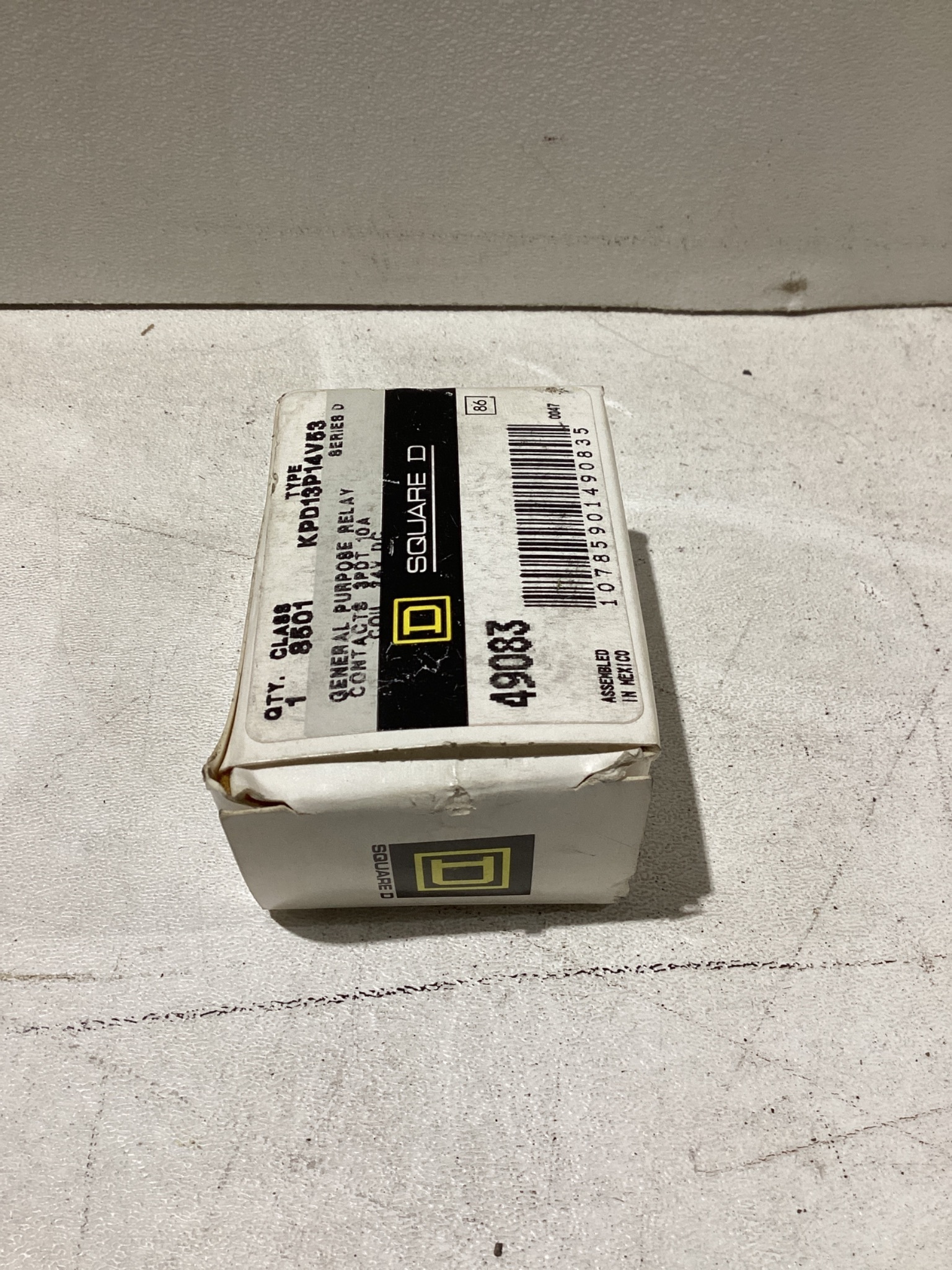 SQUARE D GENERAL PURPOSE RELAY KPD13P14V53 NEW 1