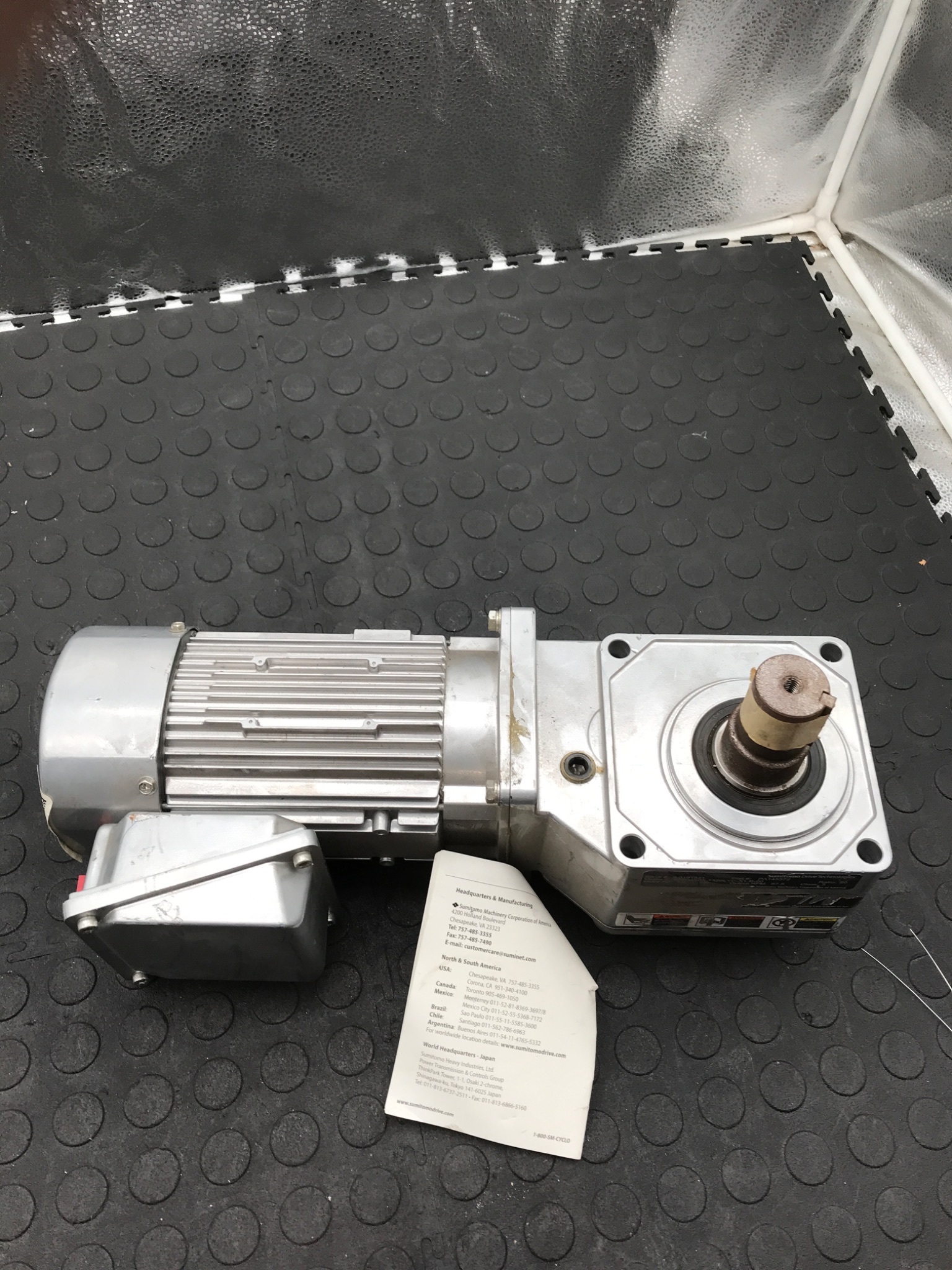 SUMITOMO PA145372 - RNFMS05‑1320LYC‑X1‑B‑20 Gearmotor USED 0