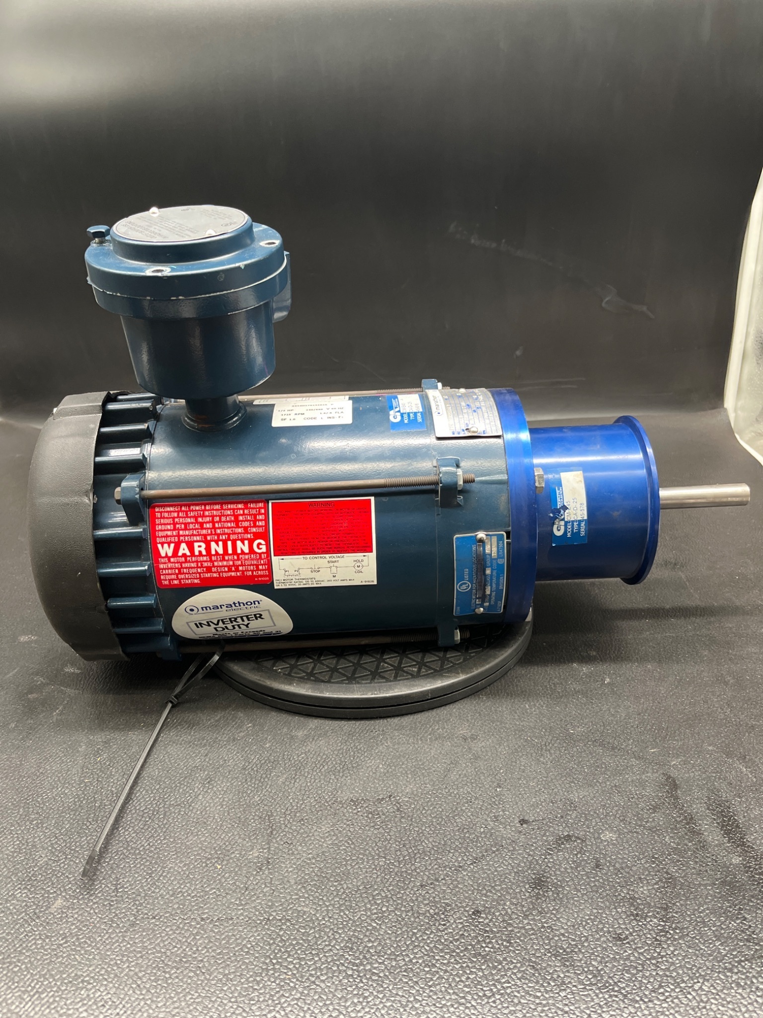 Marathon Electric RJ56H17G15503A P Hazardous Duty Motor USED 0