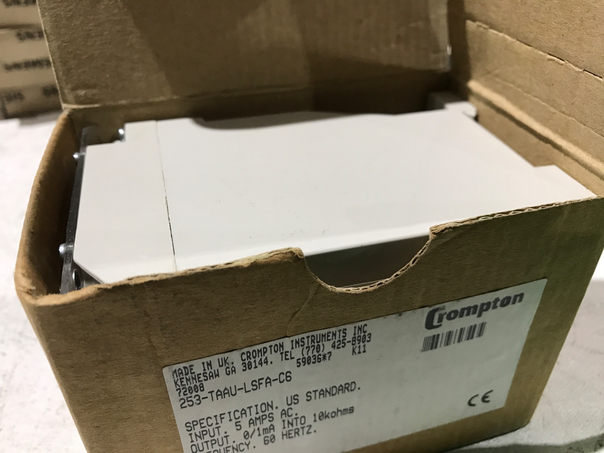 CROMPTON 253‑TAAU Current Transducer NEW 1