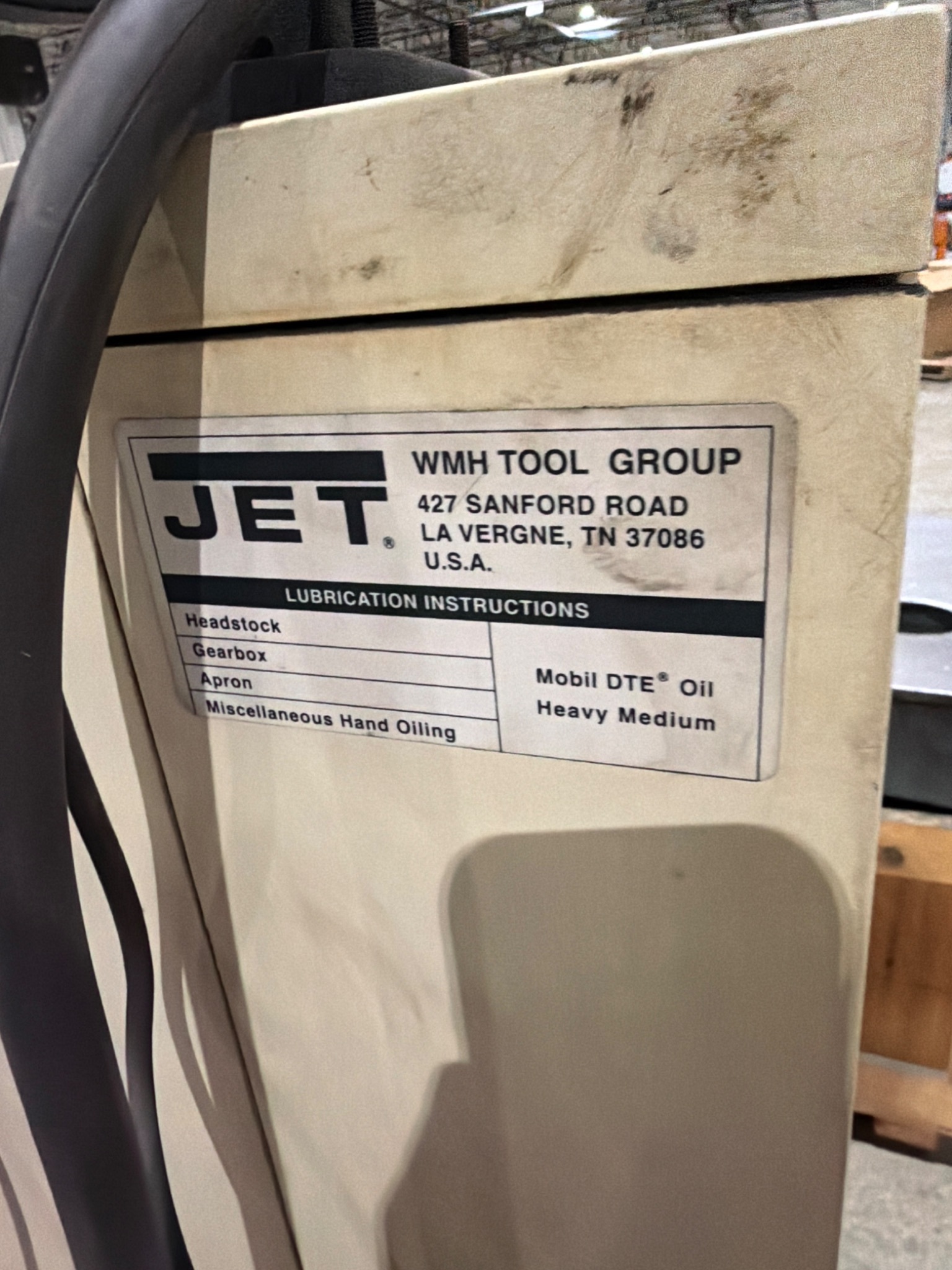 JET GH‑1860ZX Geared Head Precision Lathe USED 12